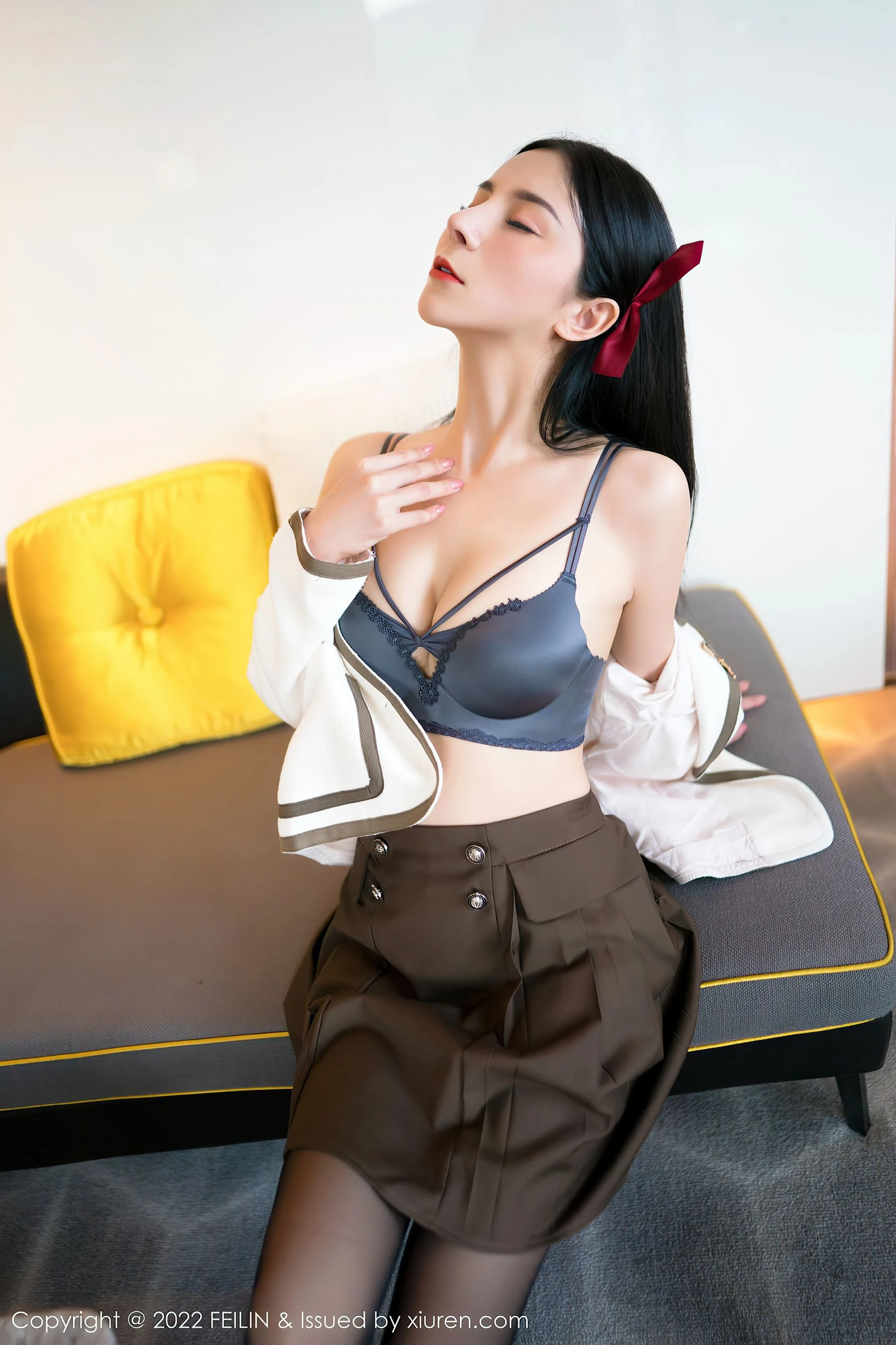 嗲囡囡 VOL.442 小蛮妖Yummy 黑丝美臀 插图5