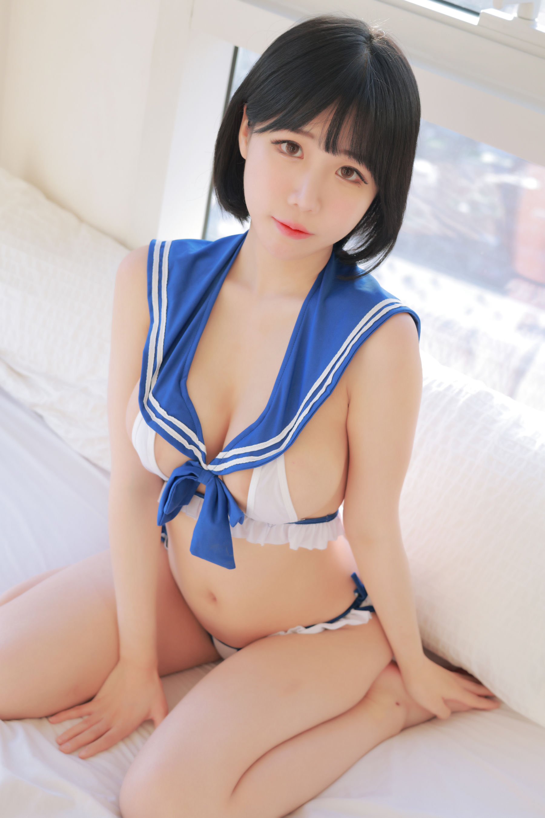 韩网可爱性感网红Addielyn – Sailor GIRL [36P] 插图4