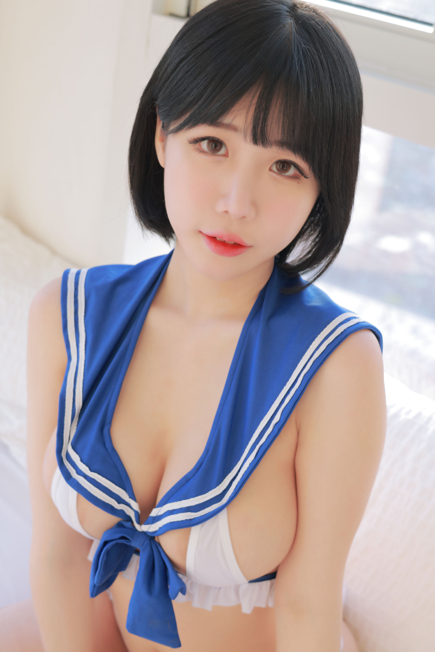 韩网可爱性感网红Addielyn – Sailor GIRL [36P] 插图5