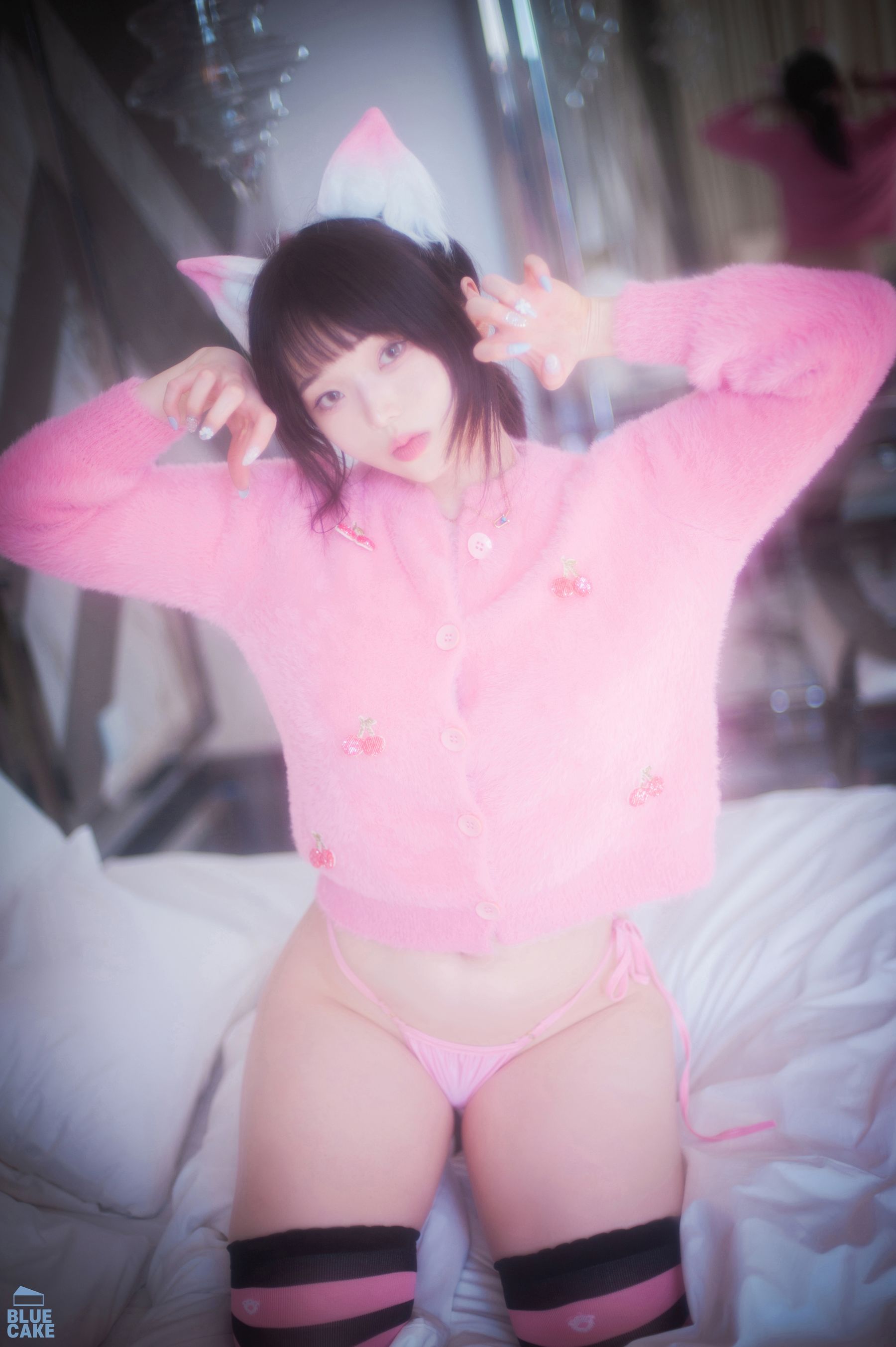 [BLUECAKE] Bambi – Naughty Cats Pink & Mint [168P] 插图2