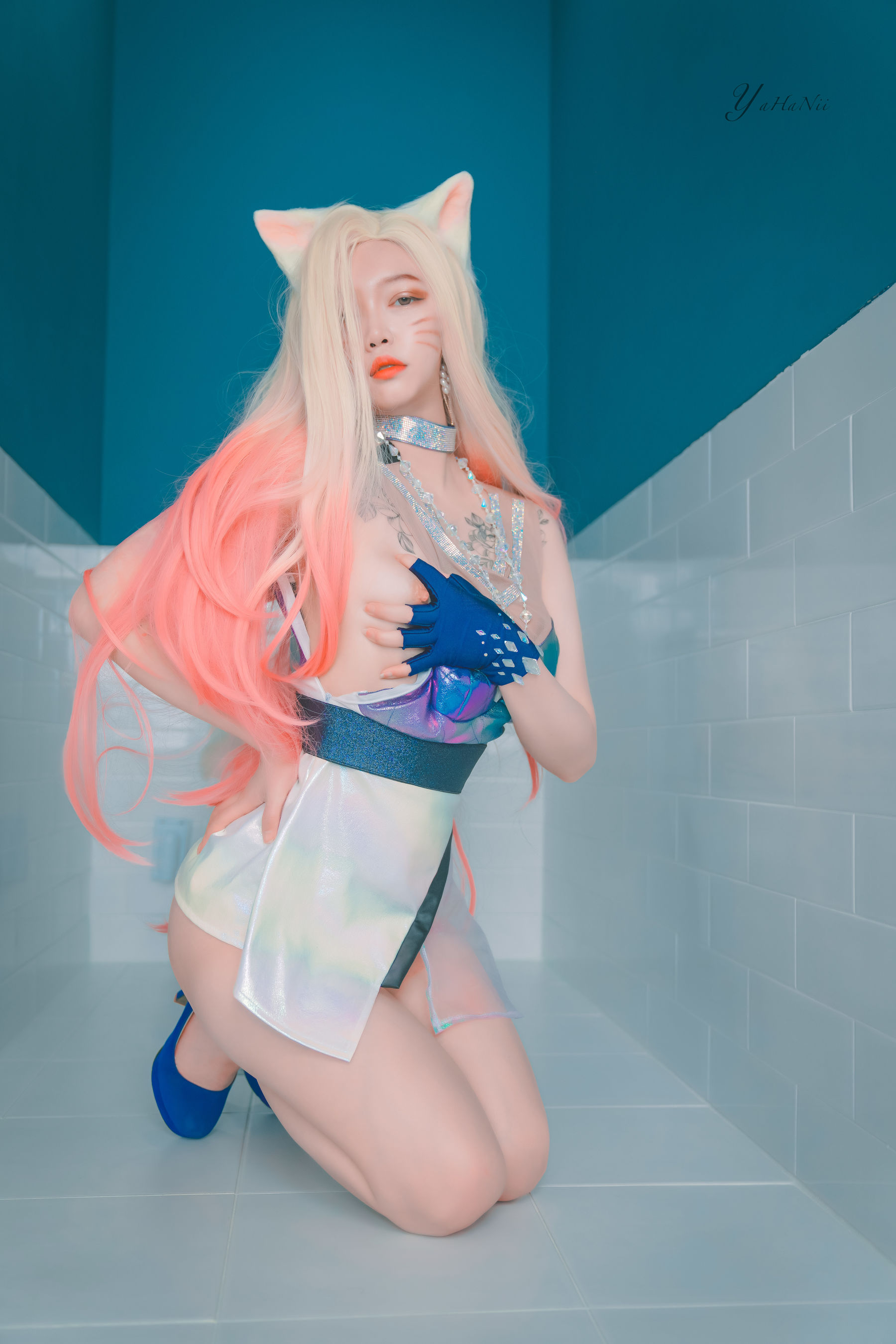 [YAHANII] Mi Ru – KDA Ahri [113P] 插图7