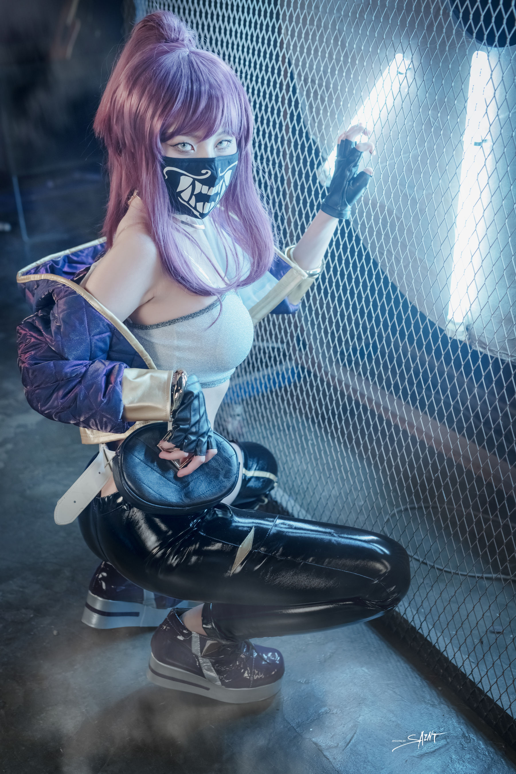 [saintphotolife] Yuna – Yuna's Cos Vol.04 KDA Akali & Nier Automata [65P] 插图2