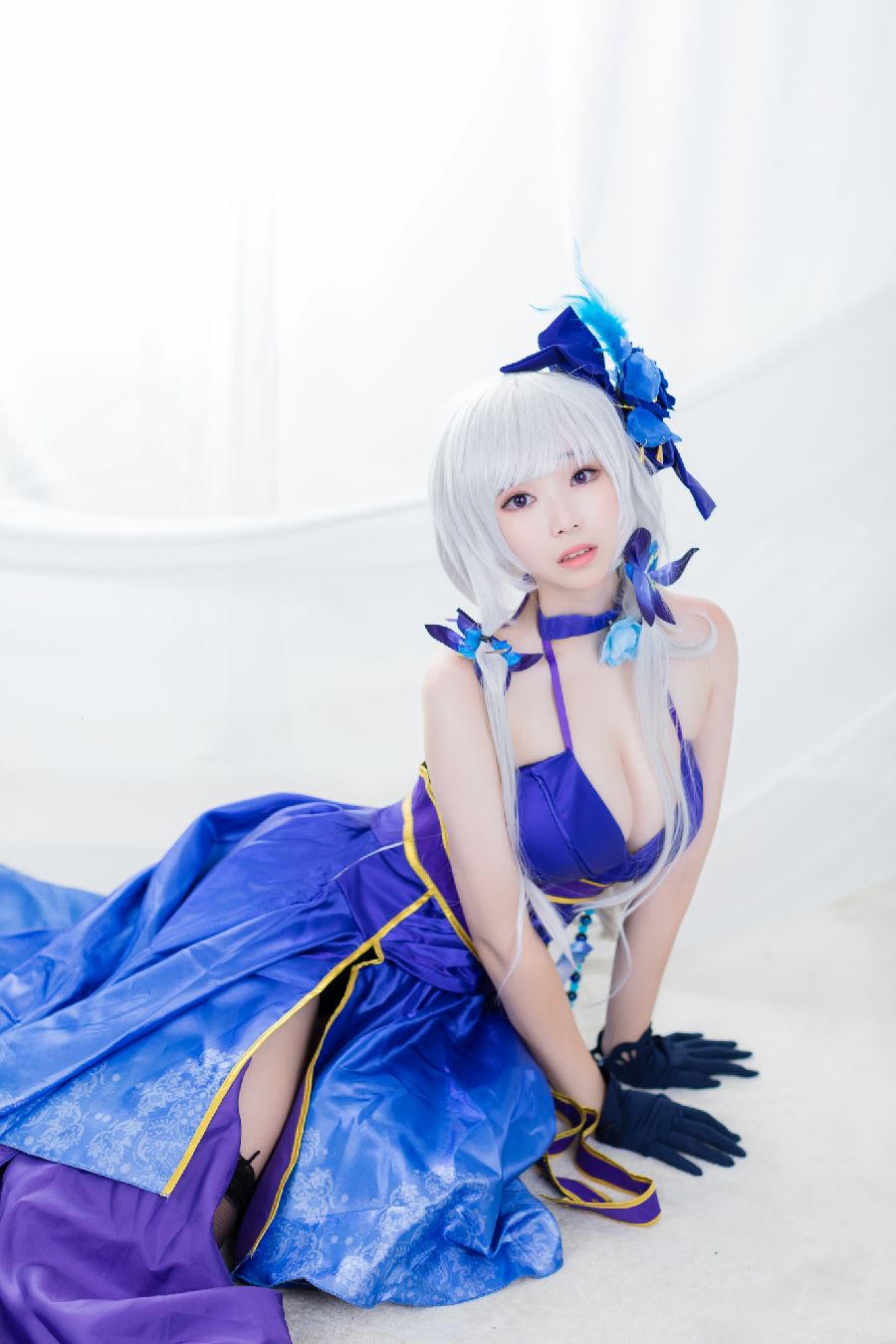 [ARTGRAVIA] 韩国妹子 BamBi写真 – Azur Lane – Illustrious (Never-Ending Tea Party ver.) [42P] 2023-03-13 19:21:40 - 妍画集-妍画集