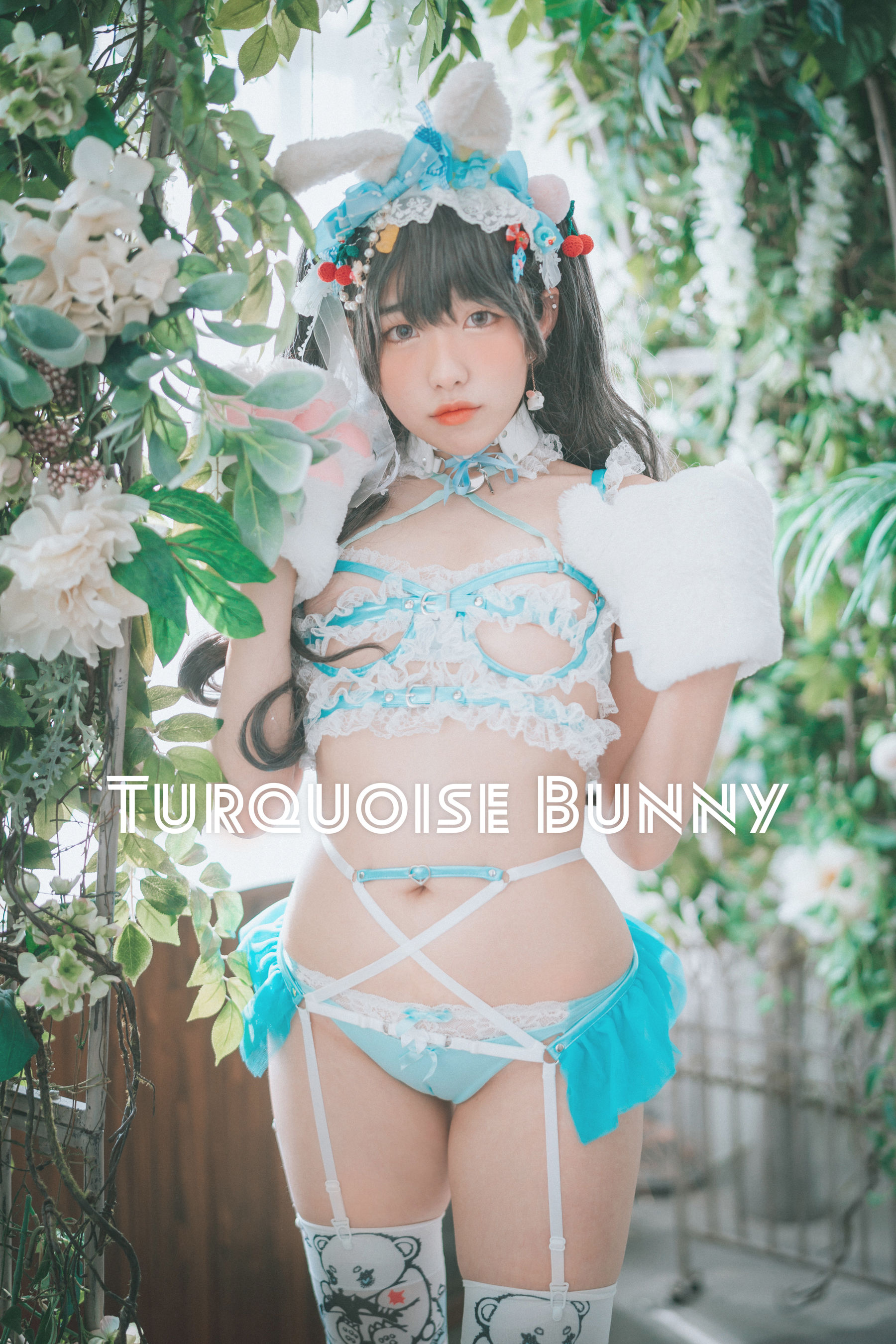 [DJAWA] Sonson – Turquoise Bunny [50P] 2023-04-03 13:06:26 - 妍画集-妍画集