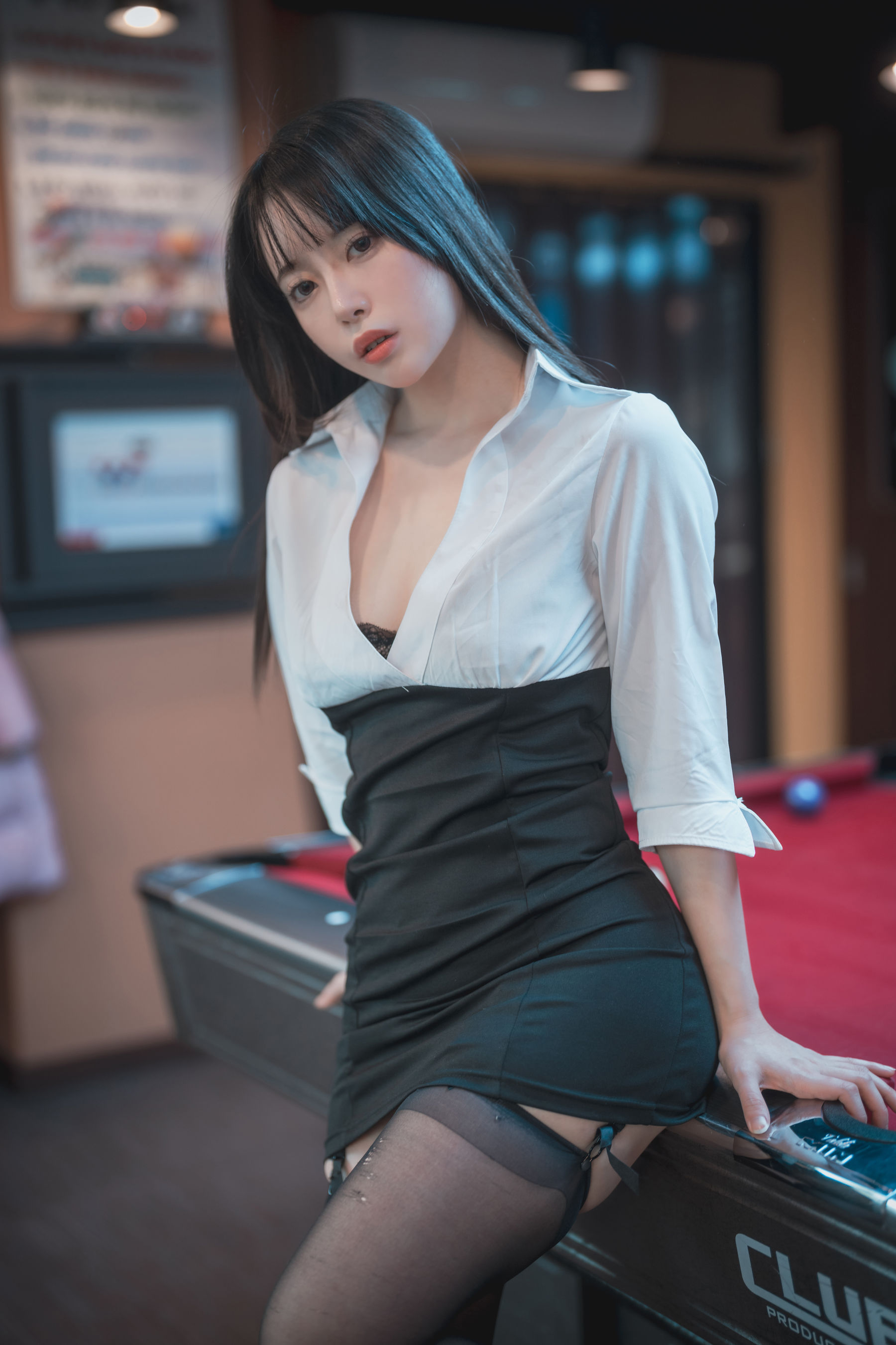 DJAWA ZziZzi – Billiards Girl – 2 [47P] 插图2