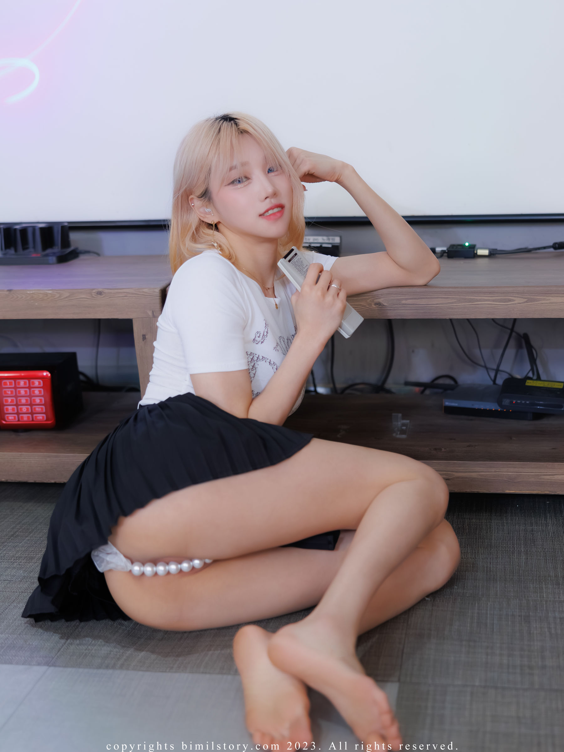 Bimilstory Taeri – Vol.14 Karaoke Girl bead panty [100P] 插图10