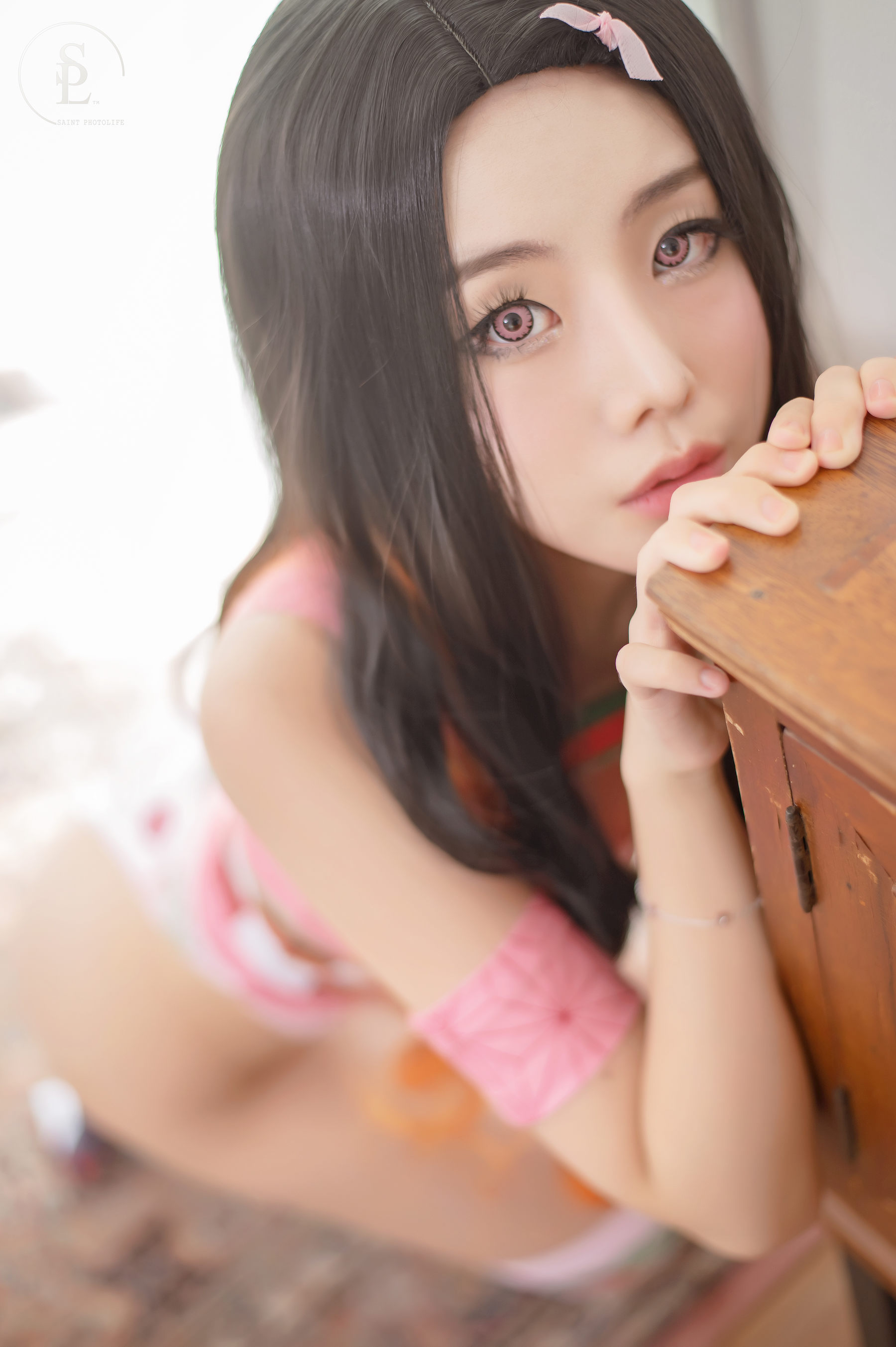 [saintphotolife] Yuna – No.03 Nezuko x Shinobu [65P] 插图6