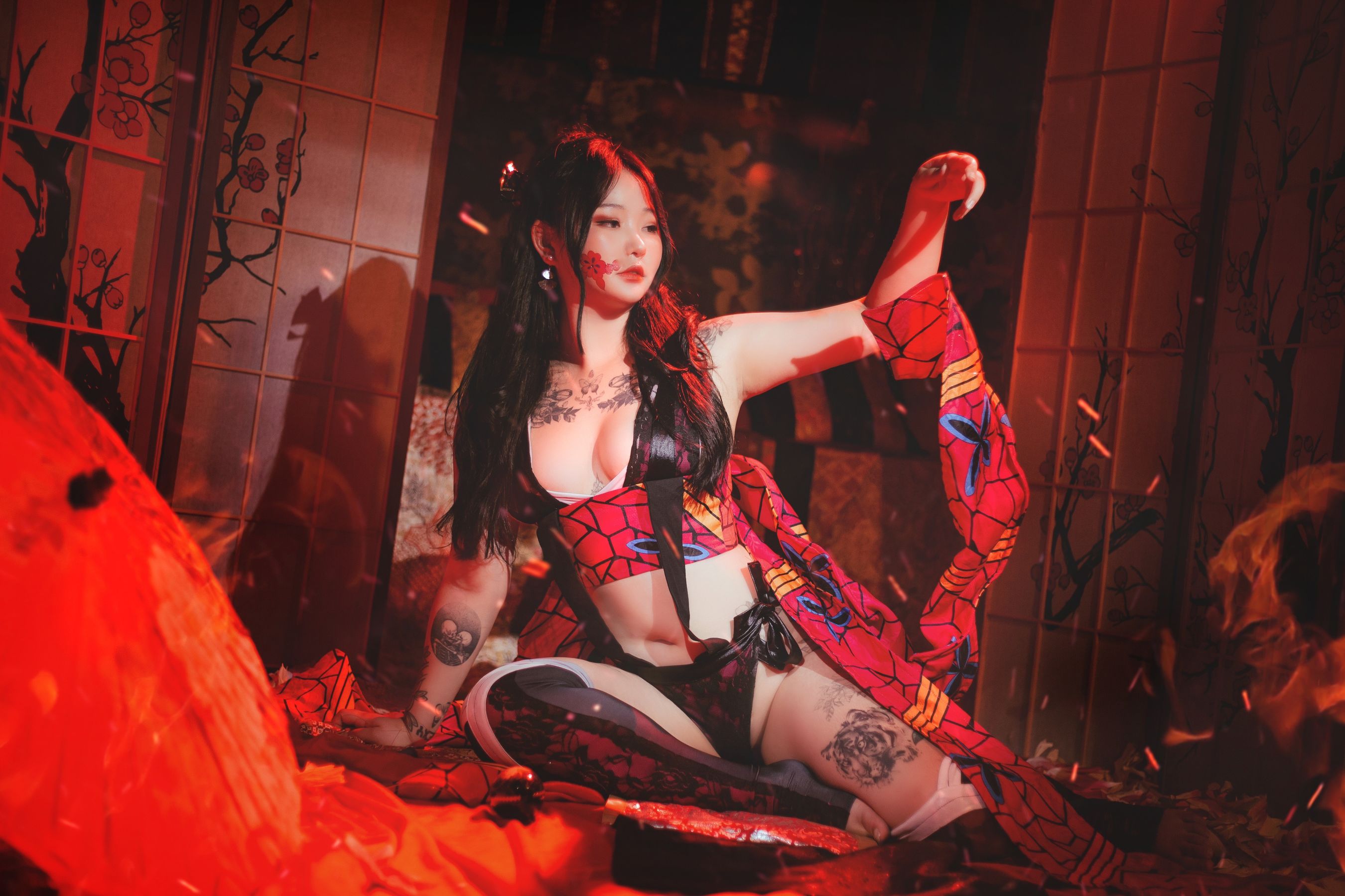 Boyeon – Demon Slayer Daki [33P] 插图3