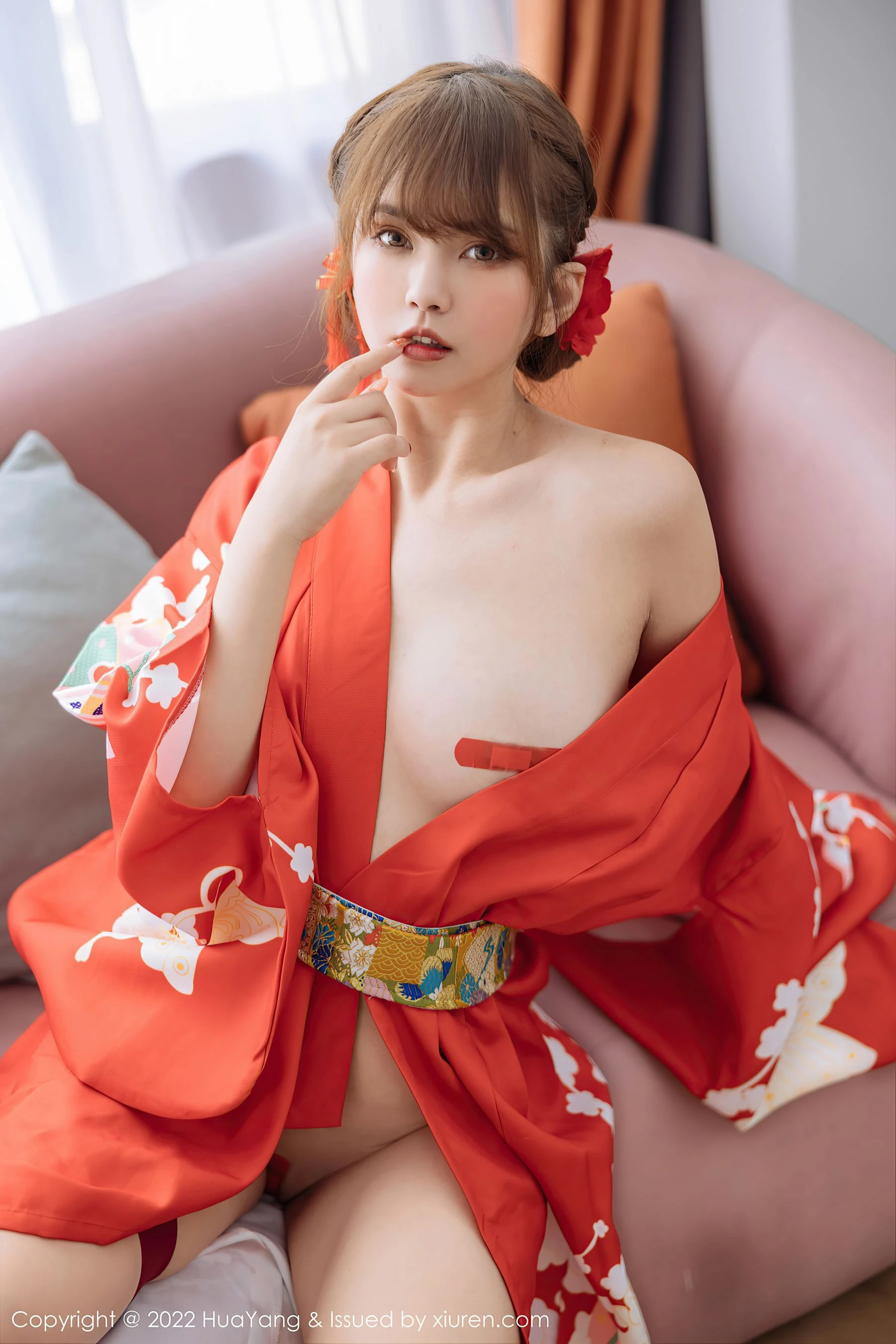 花漾 VOL.518 张思允Nice 和服美臀 2023-06-05 00:00:00 - 妍画集-妍画集