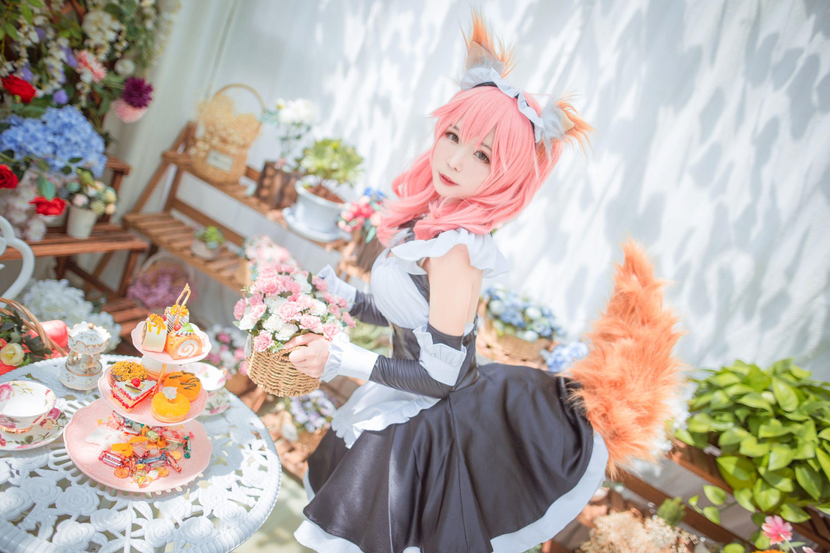 动漫博主北之北 – FGO玉藻前女仆 [9P]-妍画集