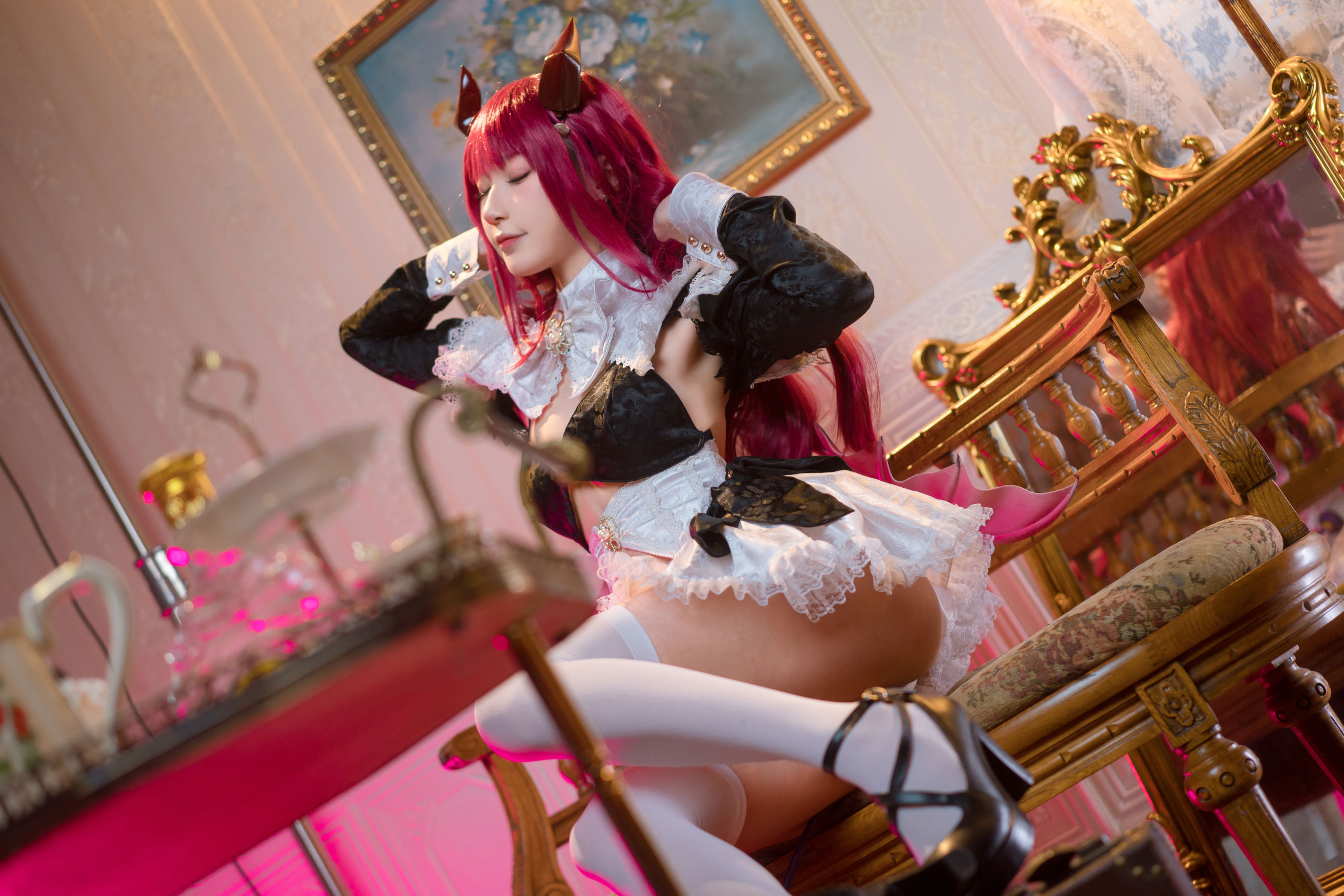 动漫博主阿包也是兔娘 – 莉莉娅女仆 [28P] 插图3