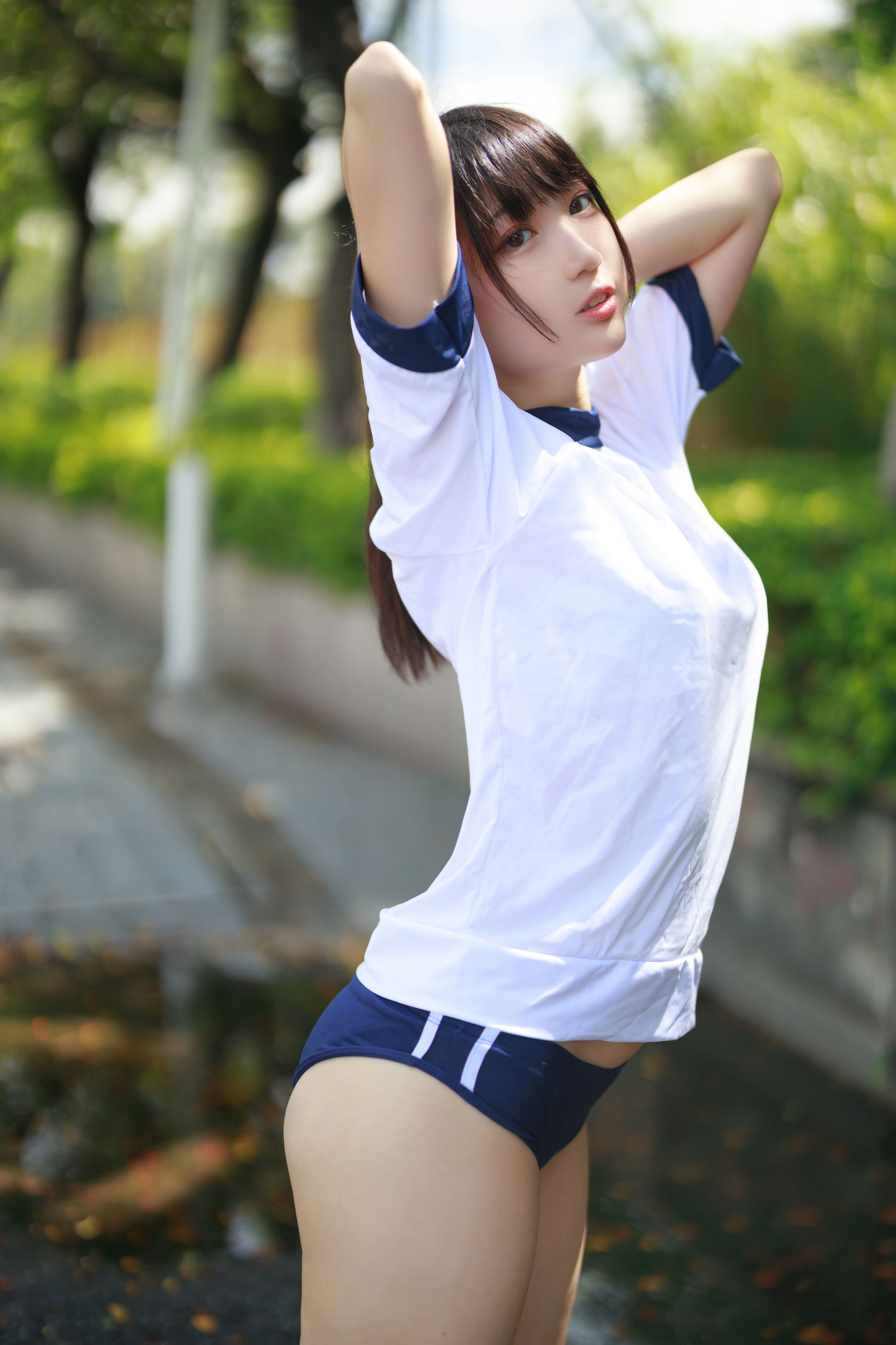 周叽是可爱兔兔 – 体操服 [31P]-妍画集