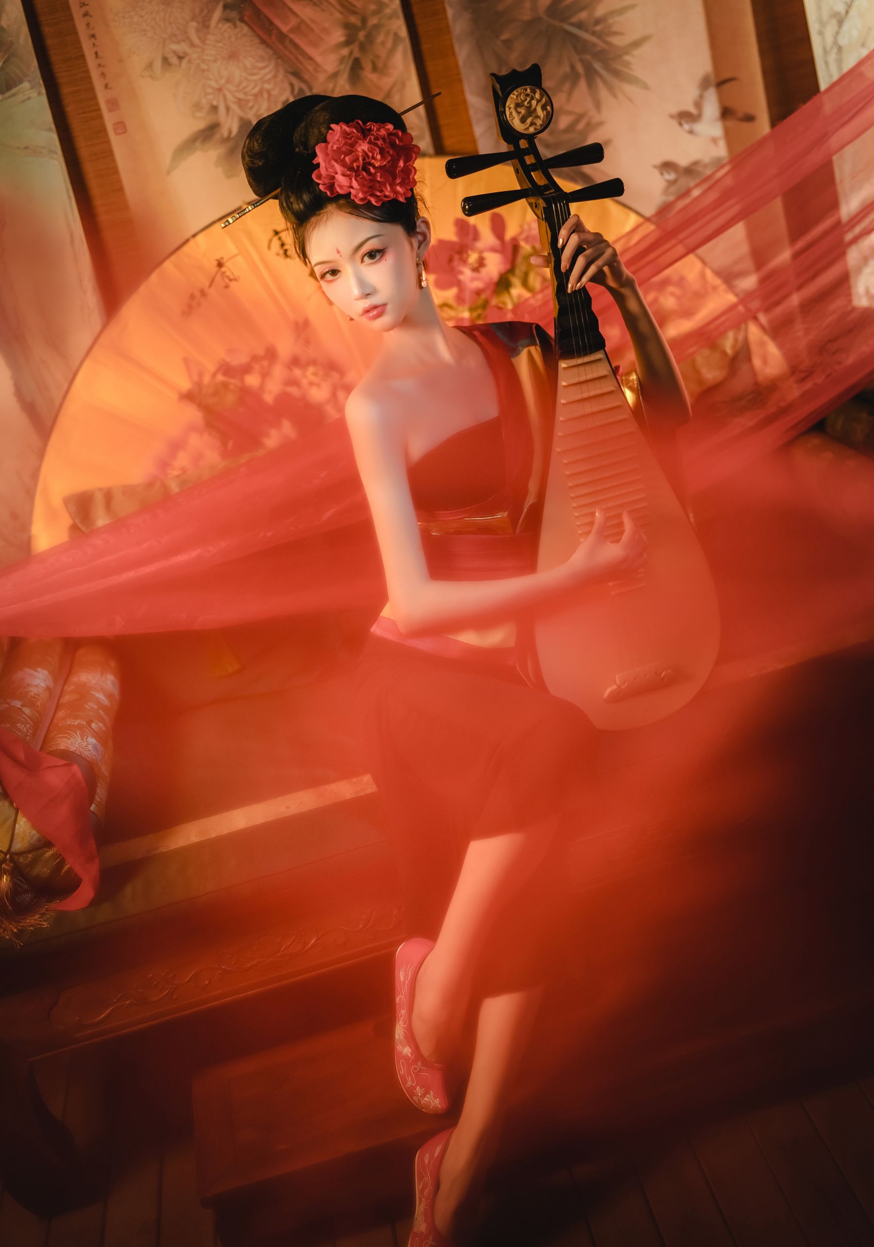 COS萌妹沧霁桔梗 – 一千零一个江湖 [15P]-妍画集