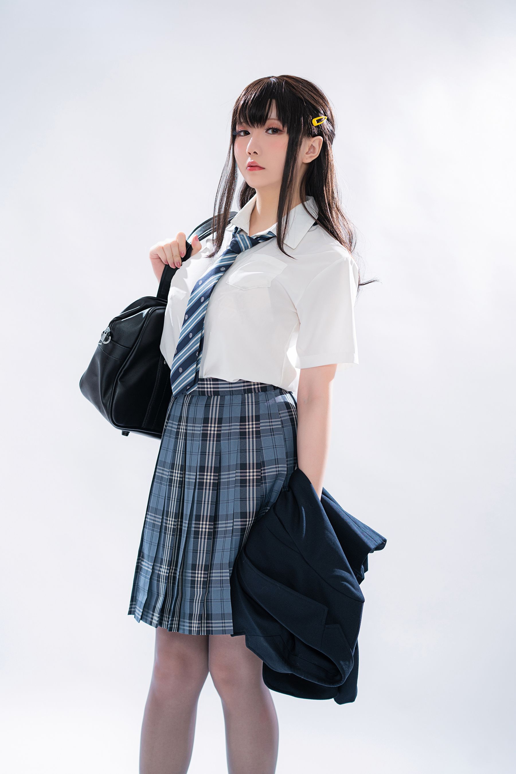 Coser小姐姐星之迟迟 – 滴水JK [100P]-妍画集