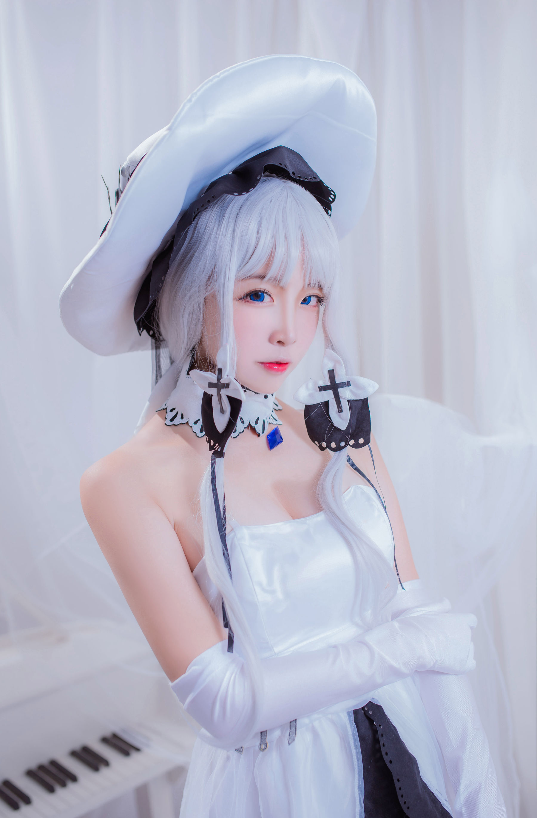 [Cosplay写真] 人气Coser二佐Nisa – 碧蓝航线 光辉 [36P]-妍画集