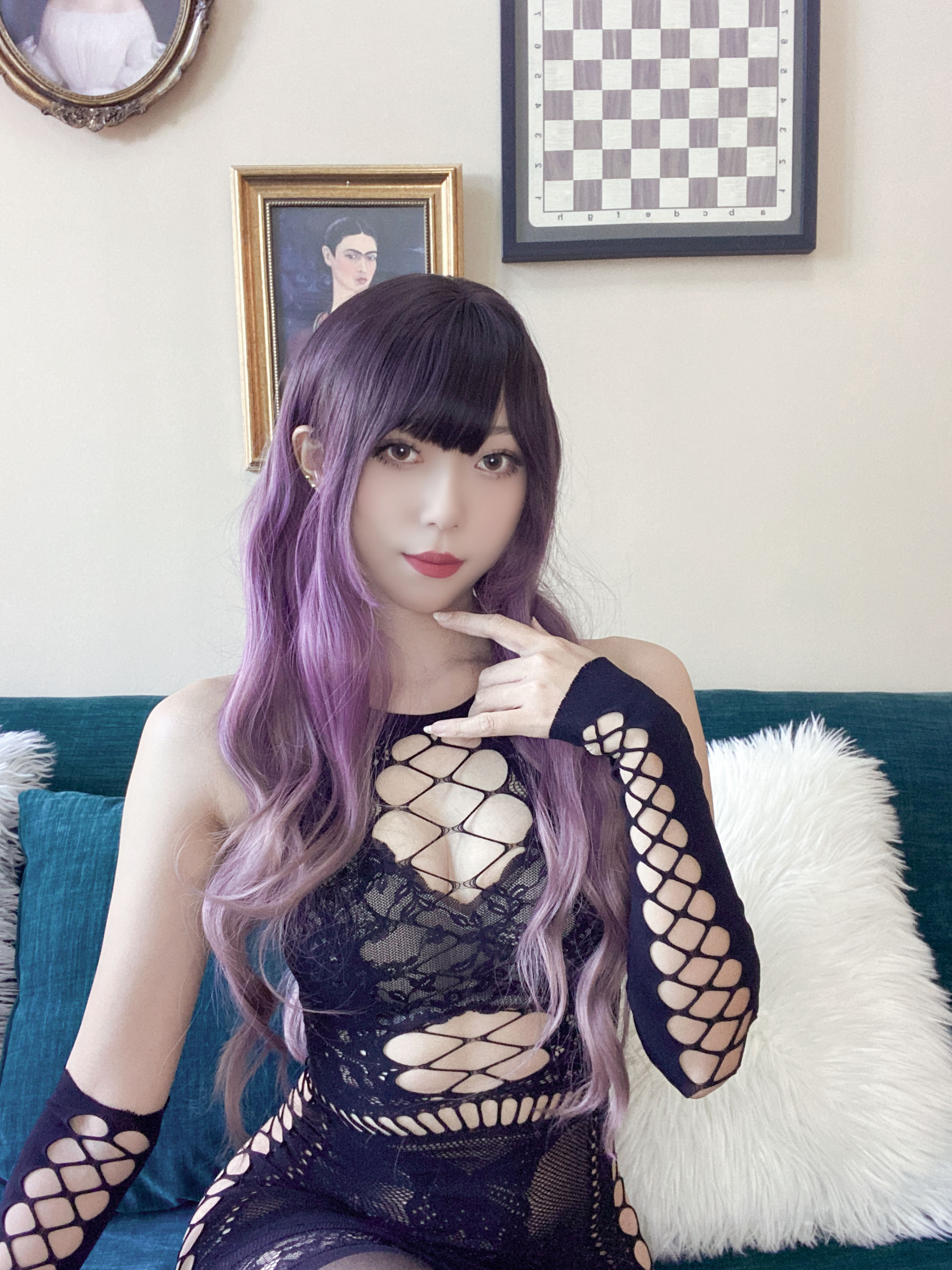 动漫博主Money冷冷 – 花花网衣 [88P]-妍画集