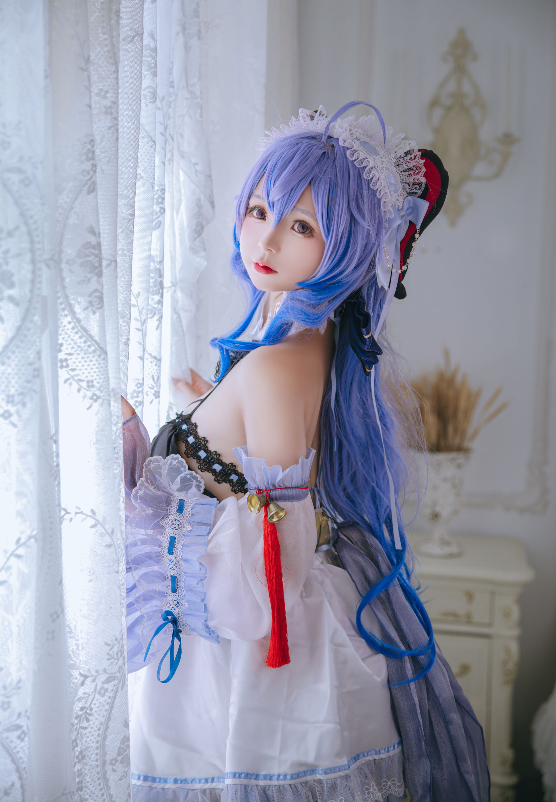 Cosplay日奈娇 – 甘雨女仆 [23P]-妍画集