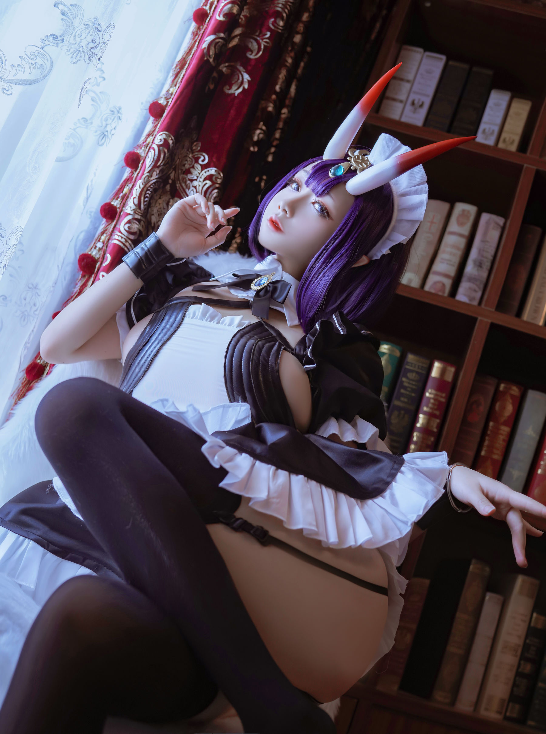 Cosplay日奈娇 酒吞女仆 [41P]-妍画集