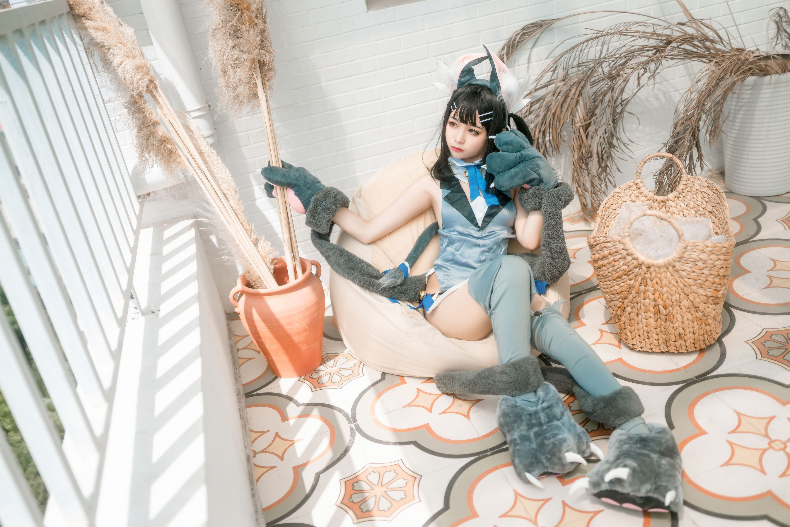 [Cosplay写真] 动漫博主蠢沫沫 – 卫宫美游 [44P]-妍画集