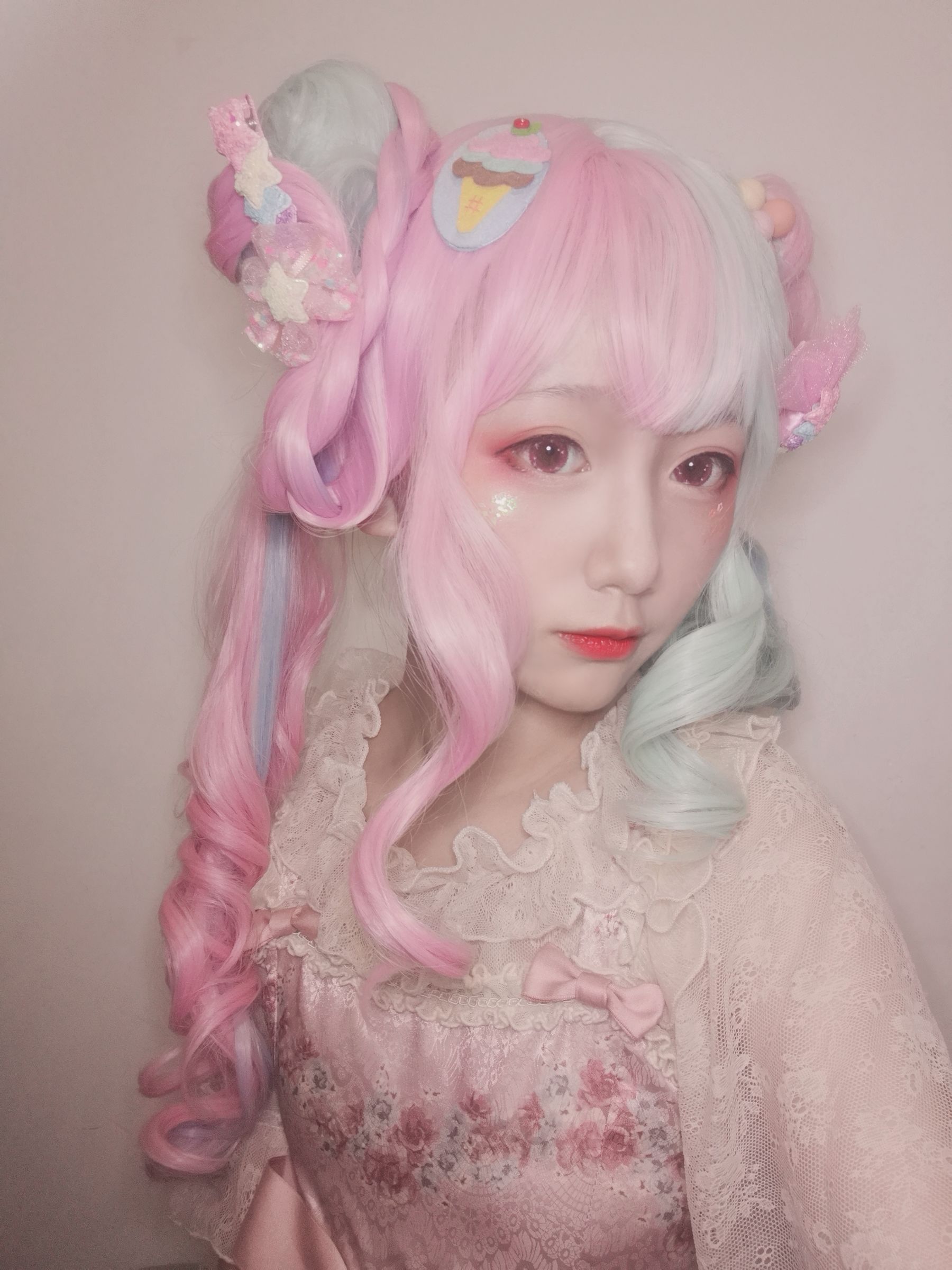 动漫博主弦音sic – lolita草莓薄荷冰淇淋 [7P]-妍画集