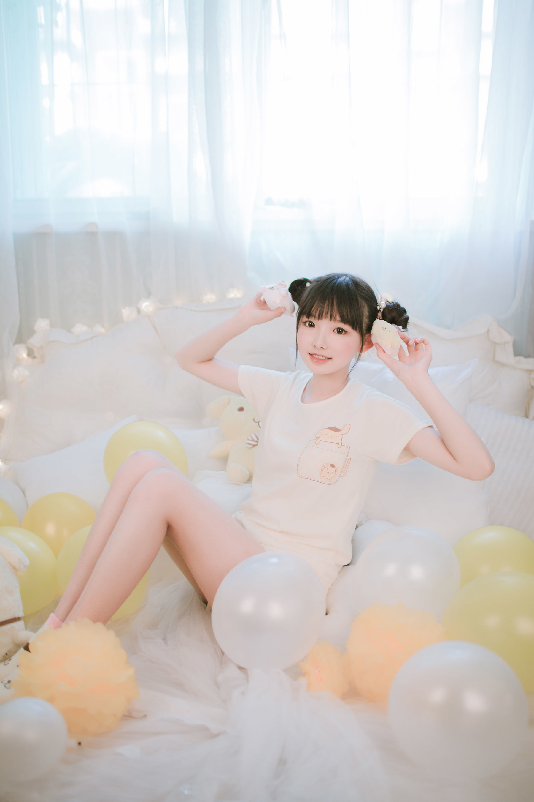 可爱妹妹樱群 布丁狗 [28P]-妍画集