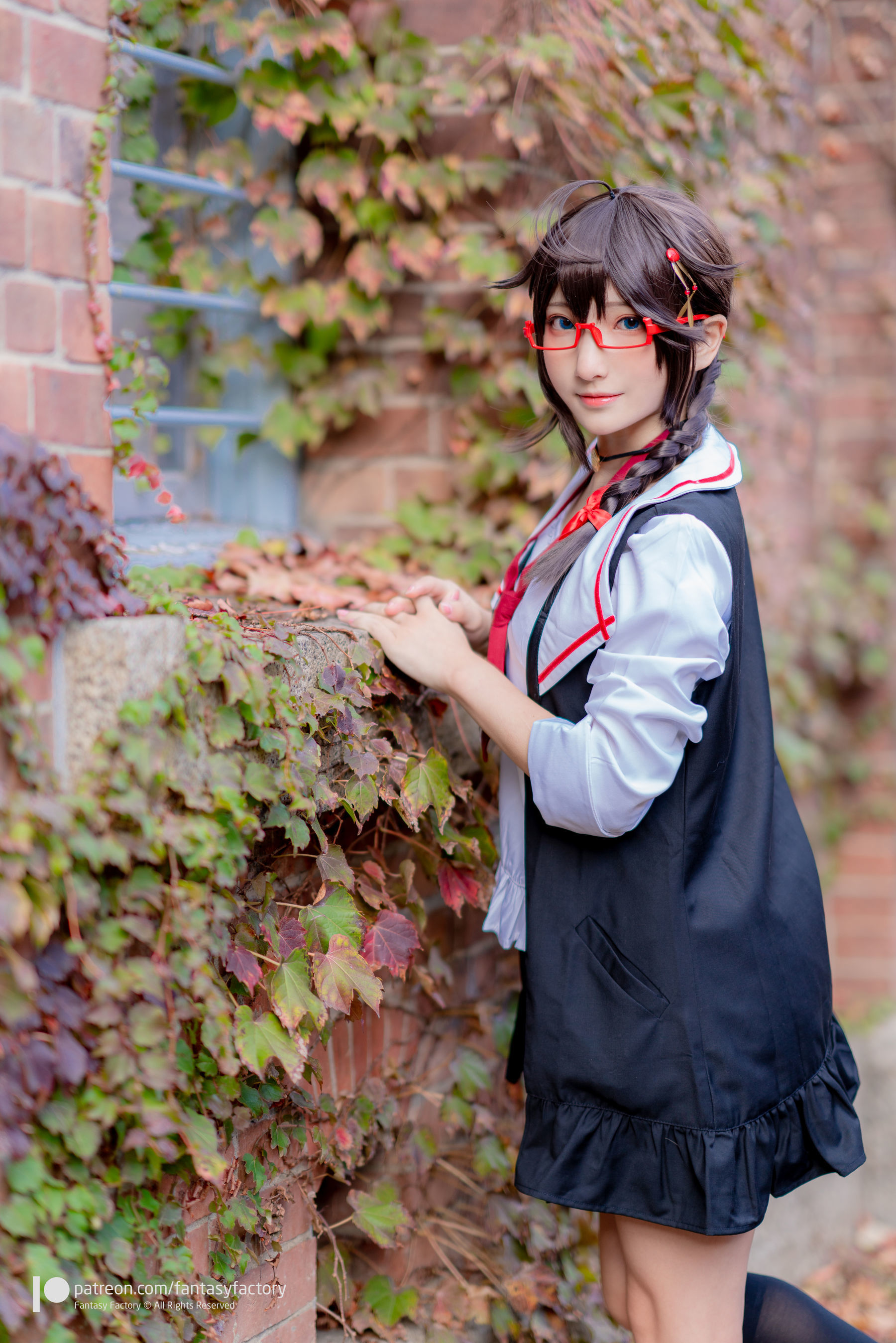 小丁 2020.04 [Fantasy Factory] 女仆 情趣 兔耳 [106P]-妍画集