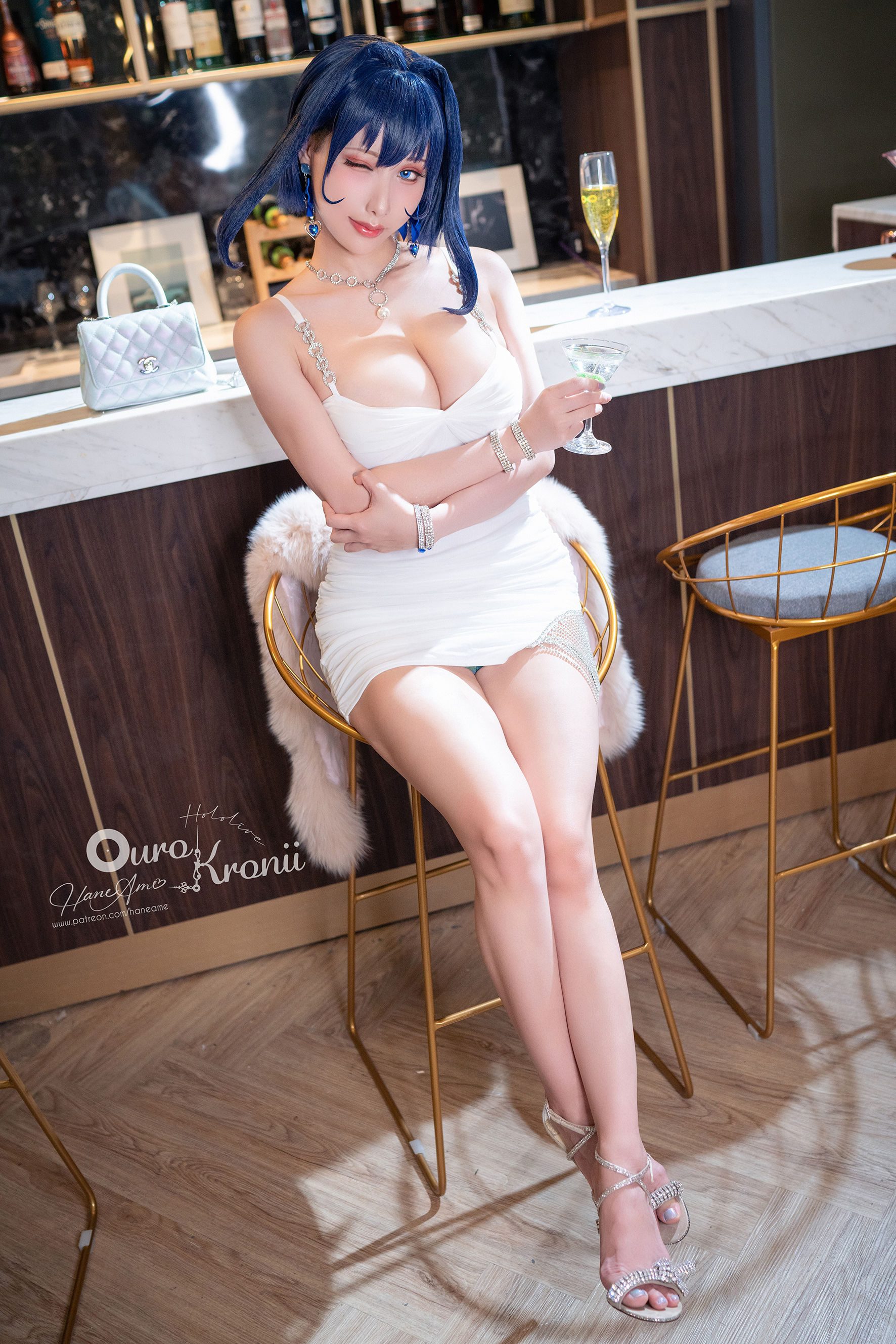 Hane Ame 雨波 – Hololive Kronii 時間 Gown [28P]-妍画集