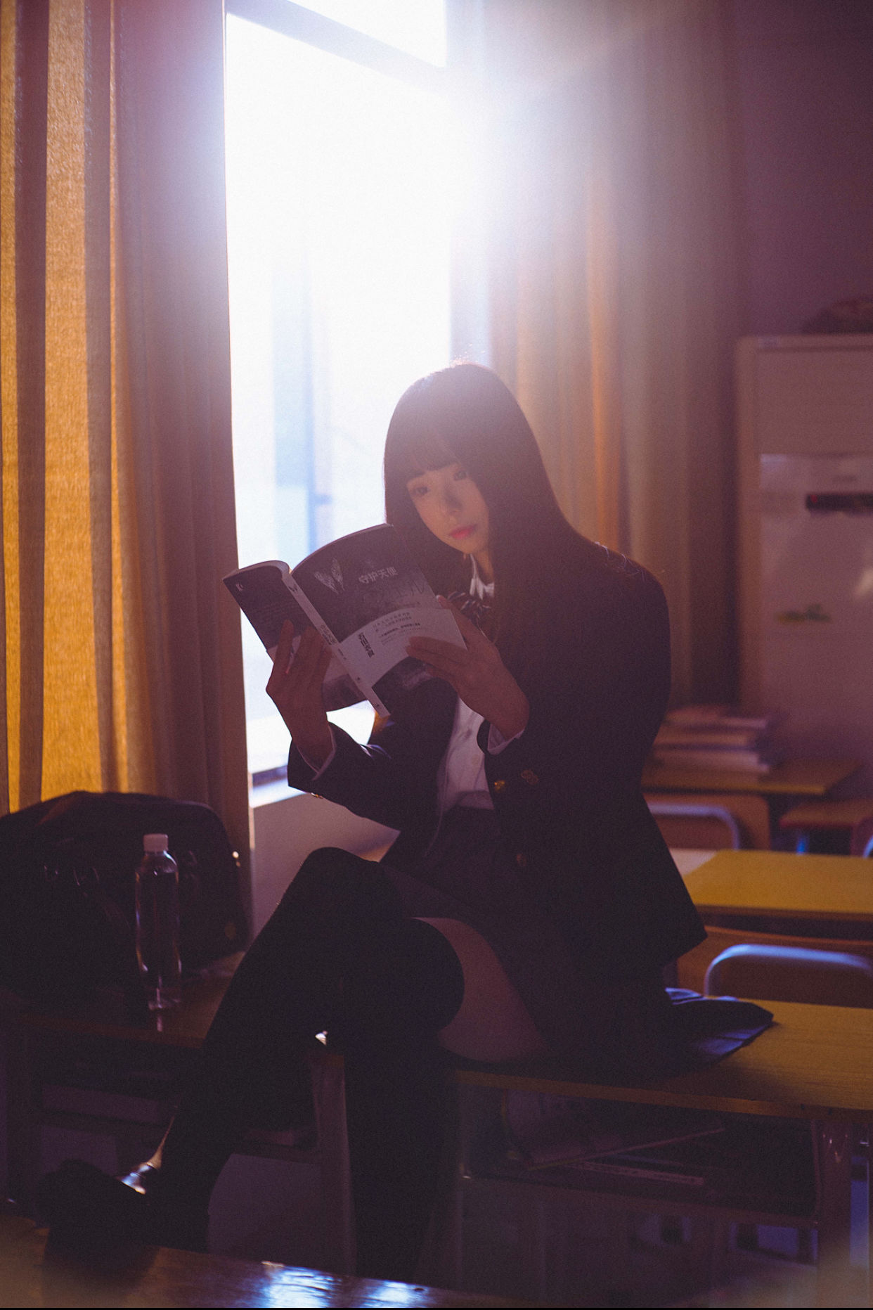 萌系小野妹子w 冬装JK [17P]-妍画集