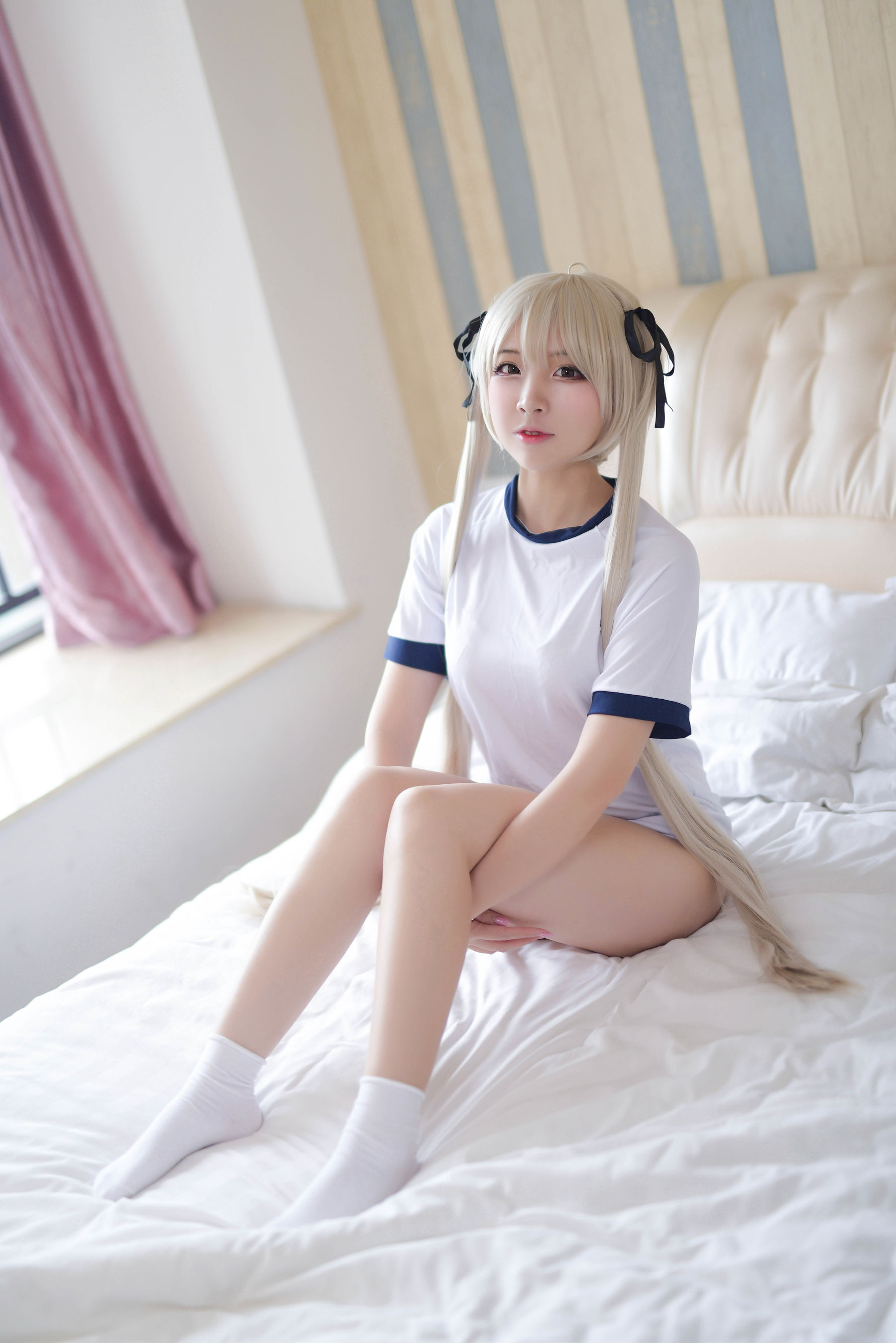 [Cosplay写真] 人气Coser二佐Nisa – 穹妹运动服 [29P]-妍画集