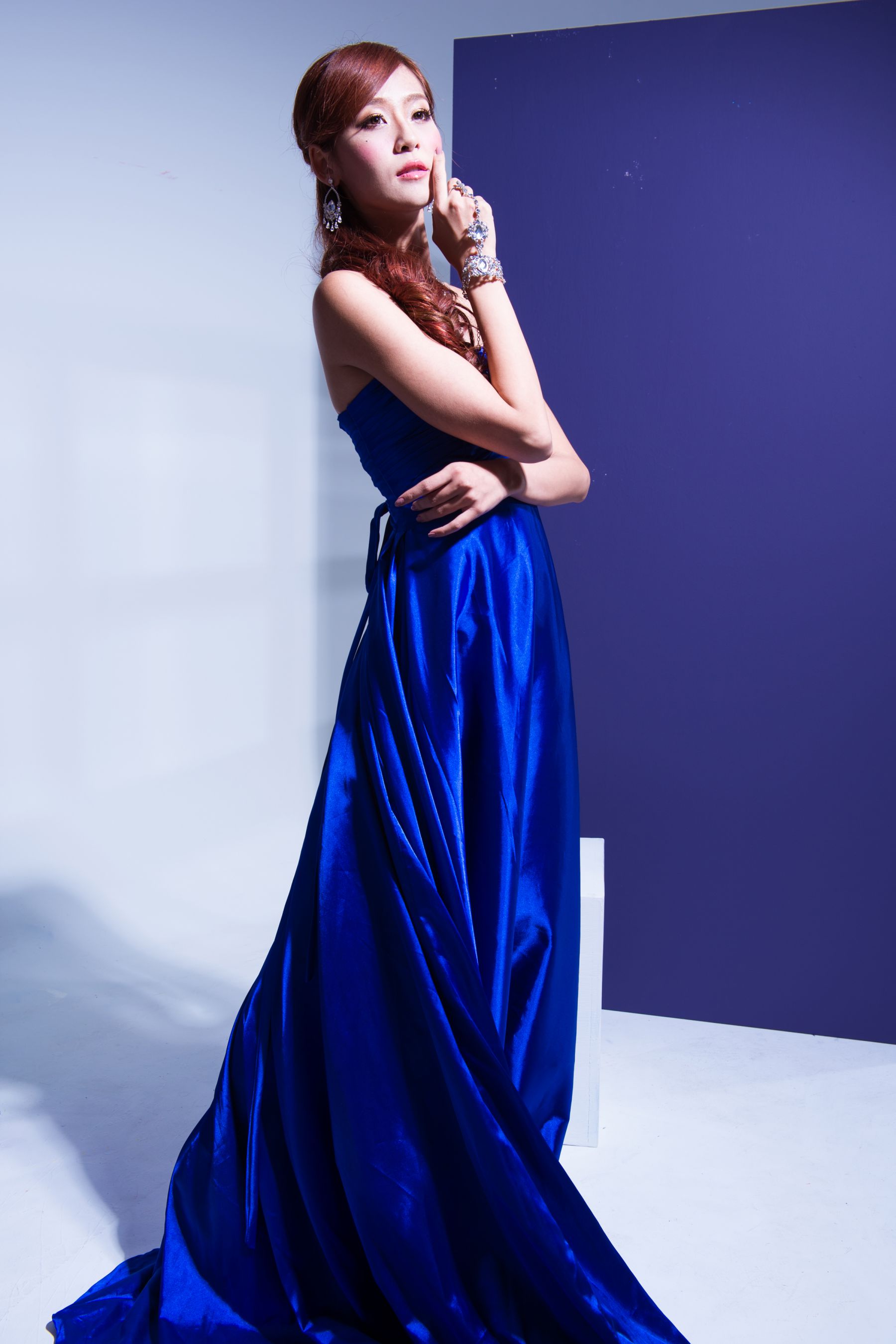 Winnie@庄温妮《棚拍婚紗系列》 [66P]-妍画集