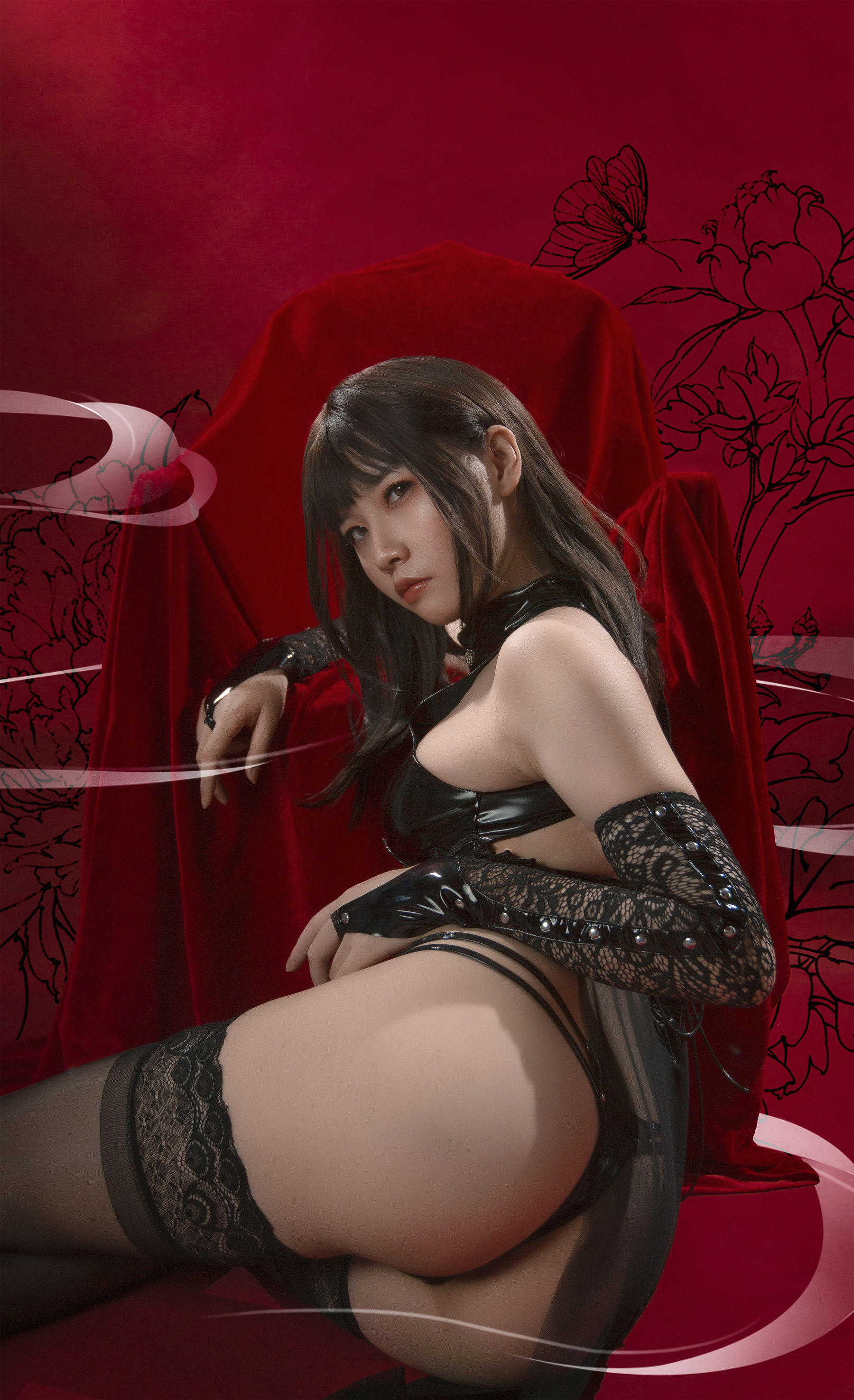 动漫博主uki雨季 – 靡烟旗袍 [20P]-妍画集