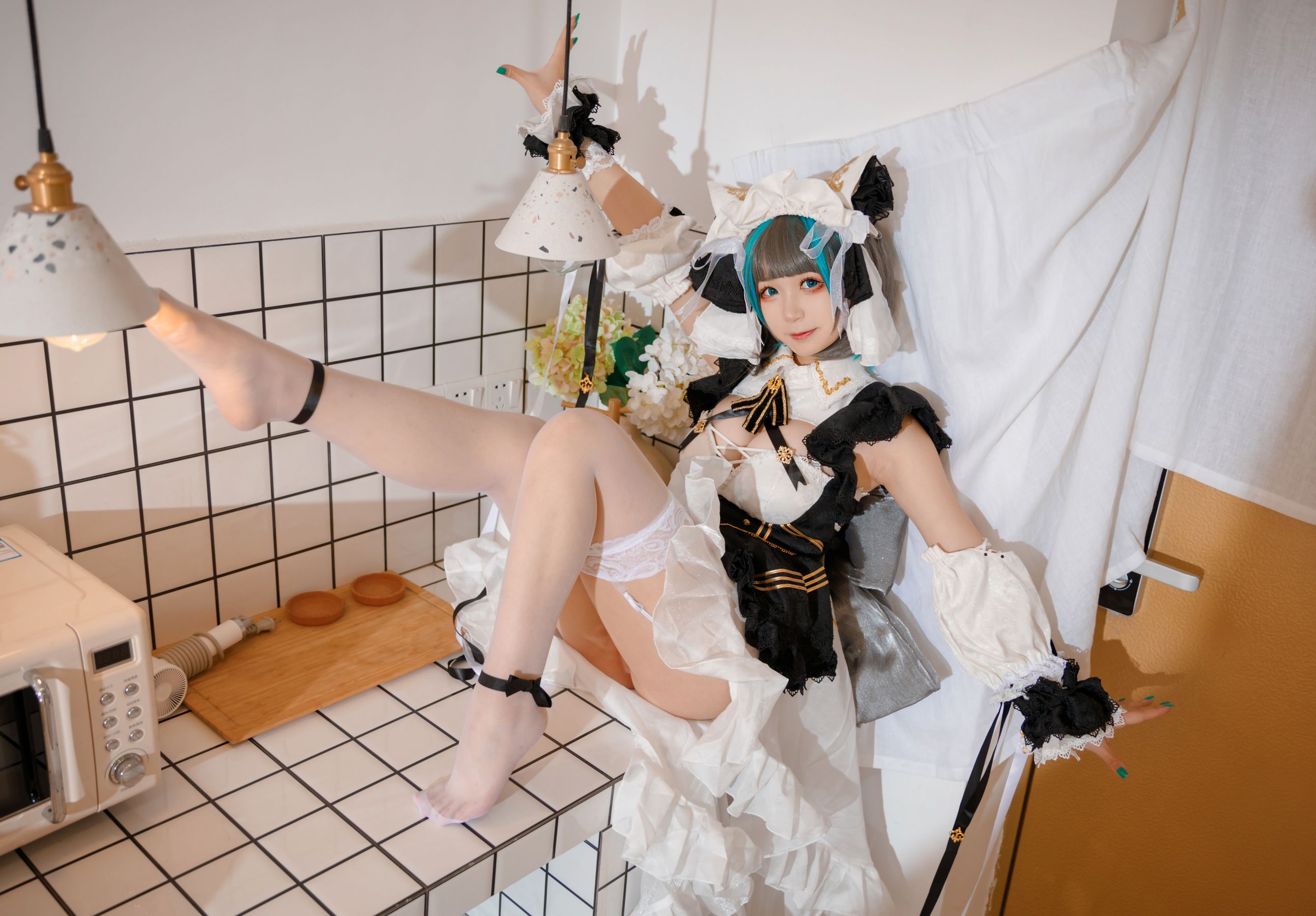 [Cosplay写真] 动漫博主樱落酱w – 柴郡 [28P]-妍画集