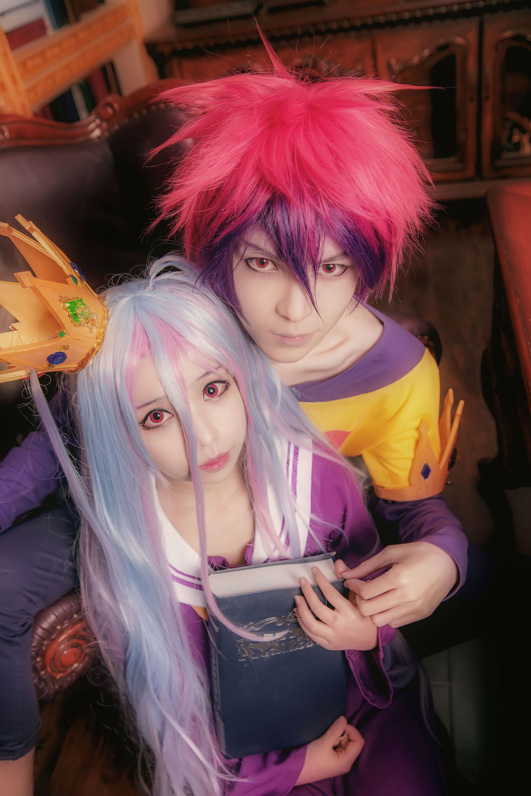 [Cosplay写真] 萌妹白易子教主 – 游戏人生 [9P]-妍画集