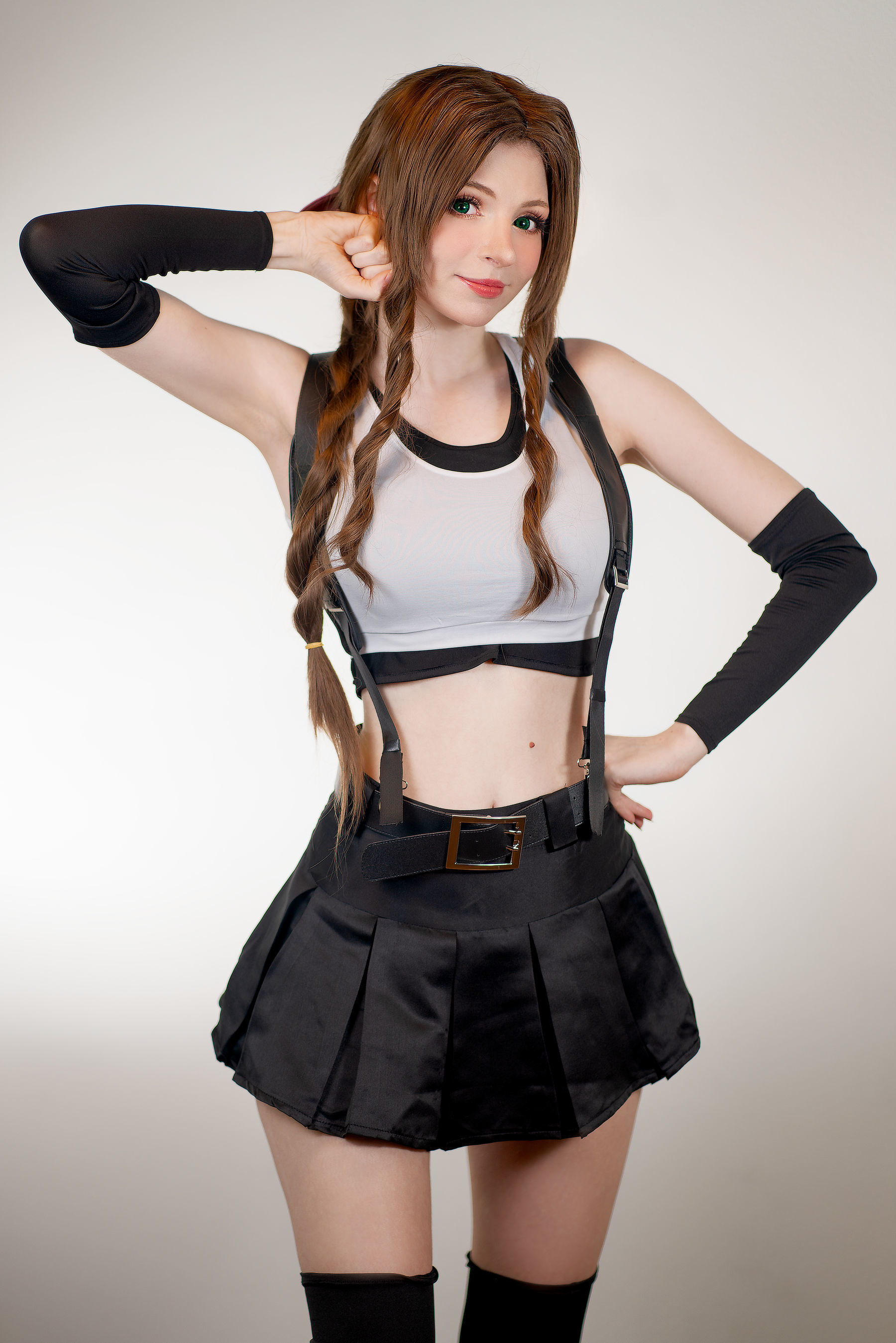 Peach milky – Aerith Tifa Swap [66P]-妍画集