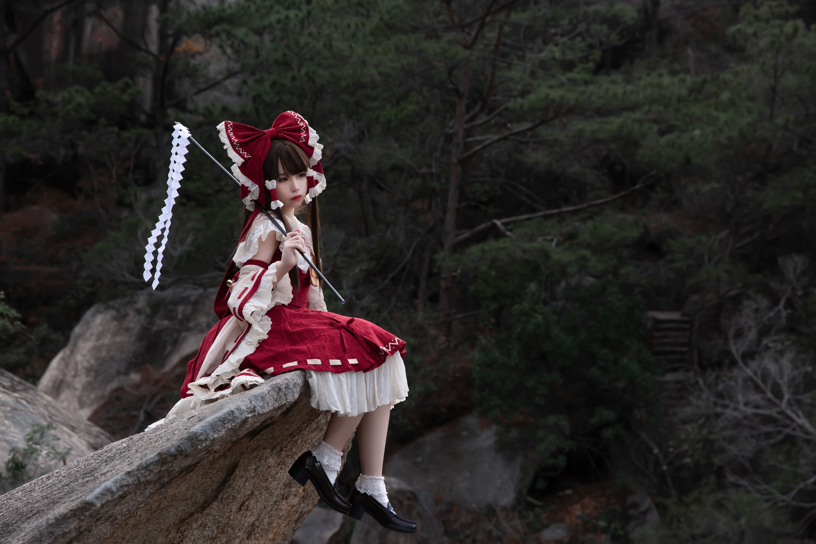 动漫博主G44不会受伤 – 灵梦 [20P]-妍画集