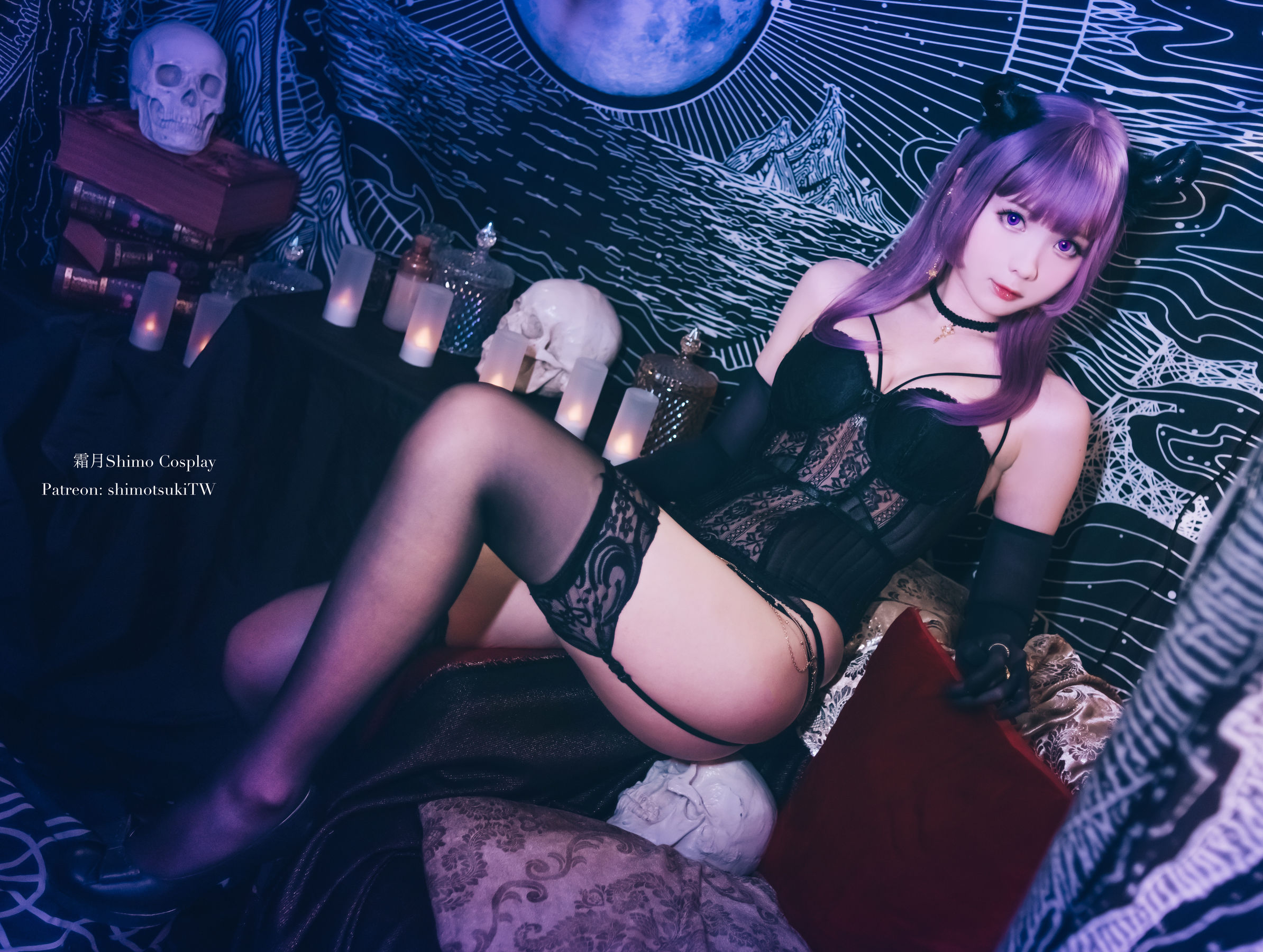 微博妹纸霜月shimo – 内衣 [16P]-妍画集