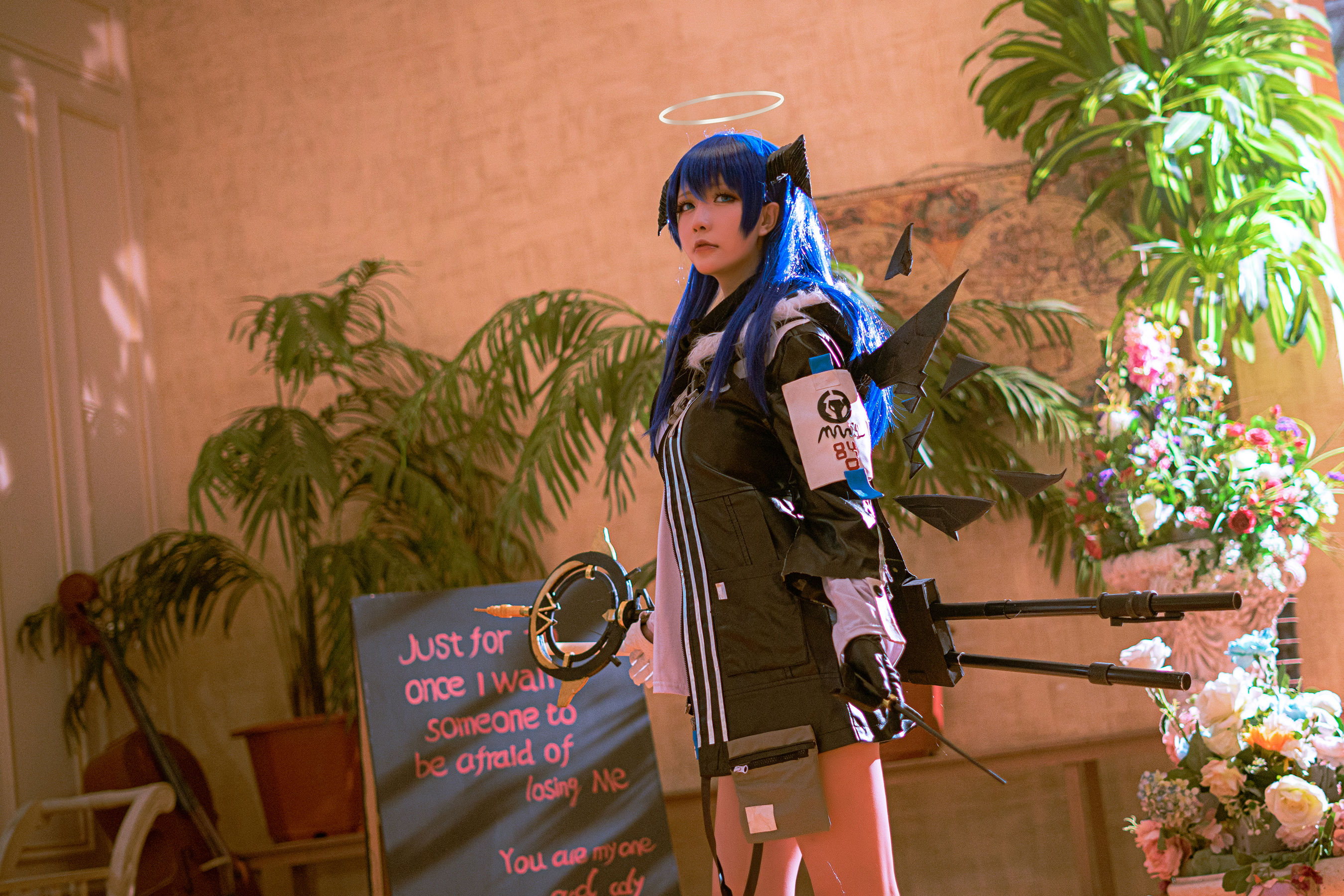 Coser小姐姐星之迟迟 – 明日方舟《莫斯提马》 [19P]-妍画集