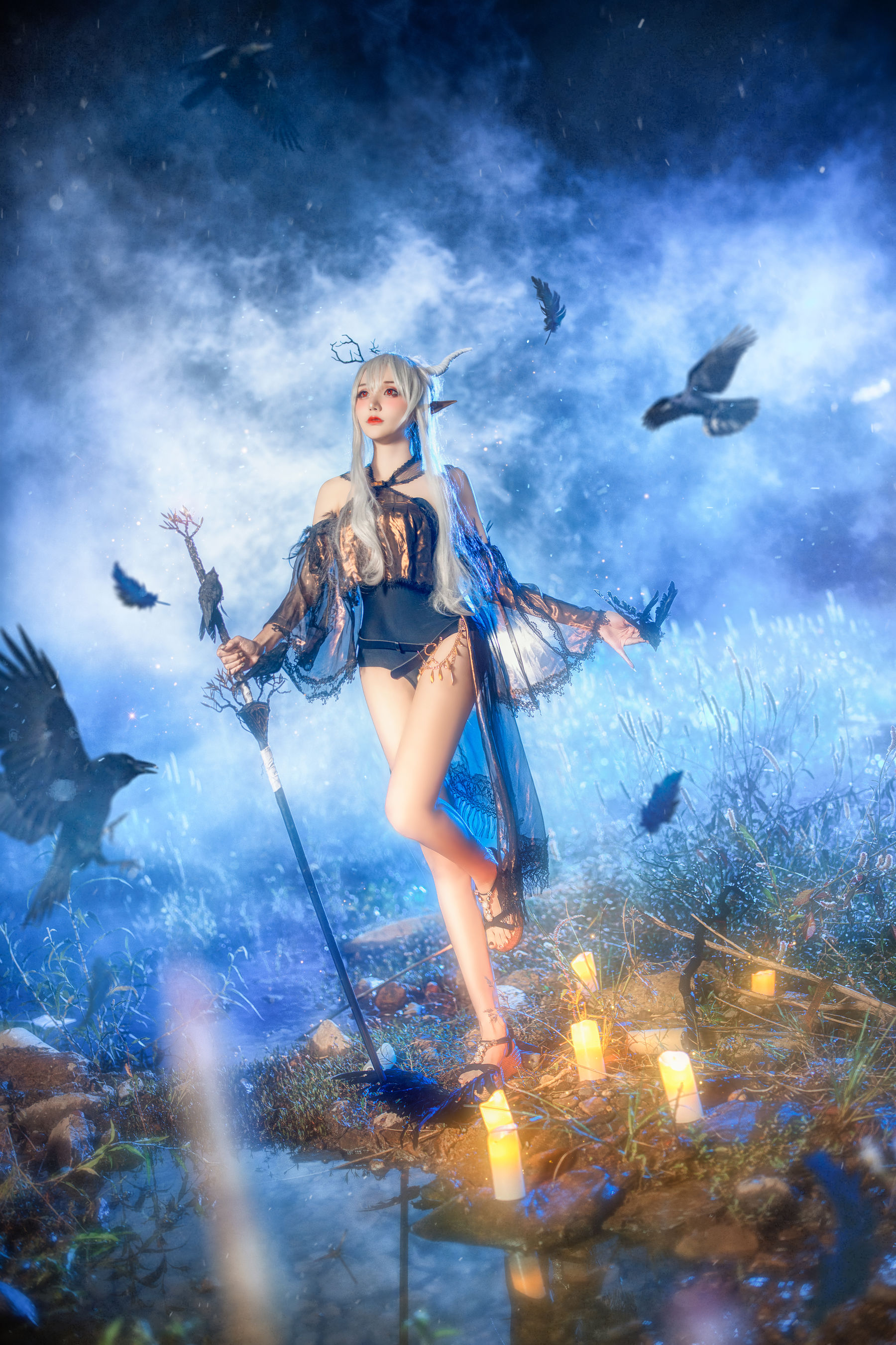 COS妹子仙九Airi – 闪灵静谧午夜 [17P]-妍画集