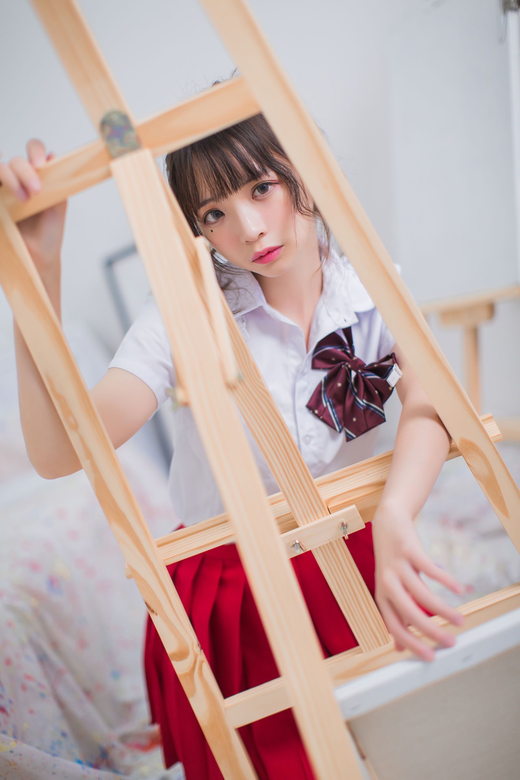 [萝莉COS] 疯猫ss《黑丝 @ JK @ 少女》 [47P] 插图4