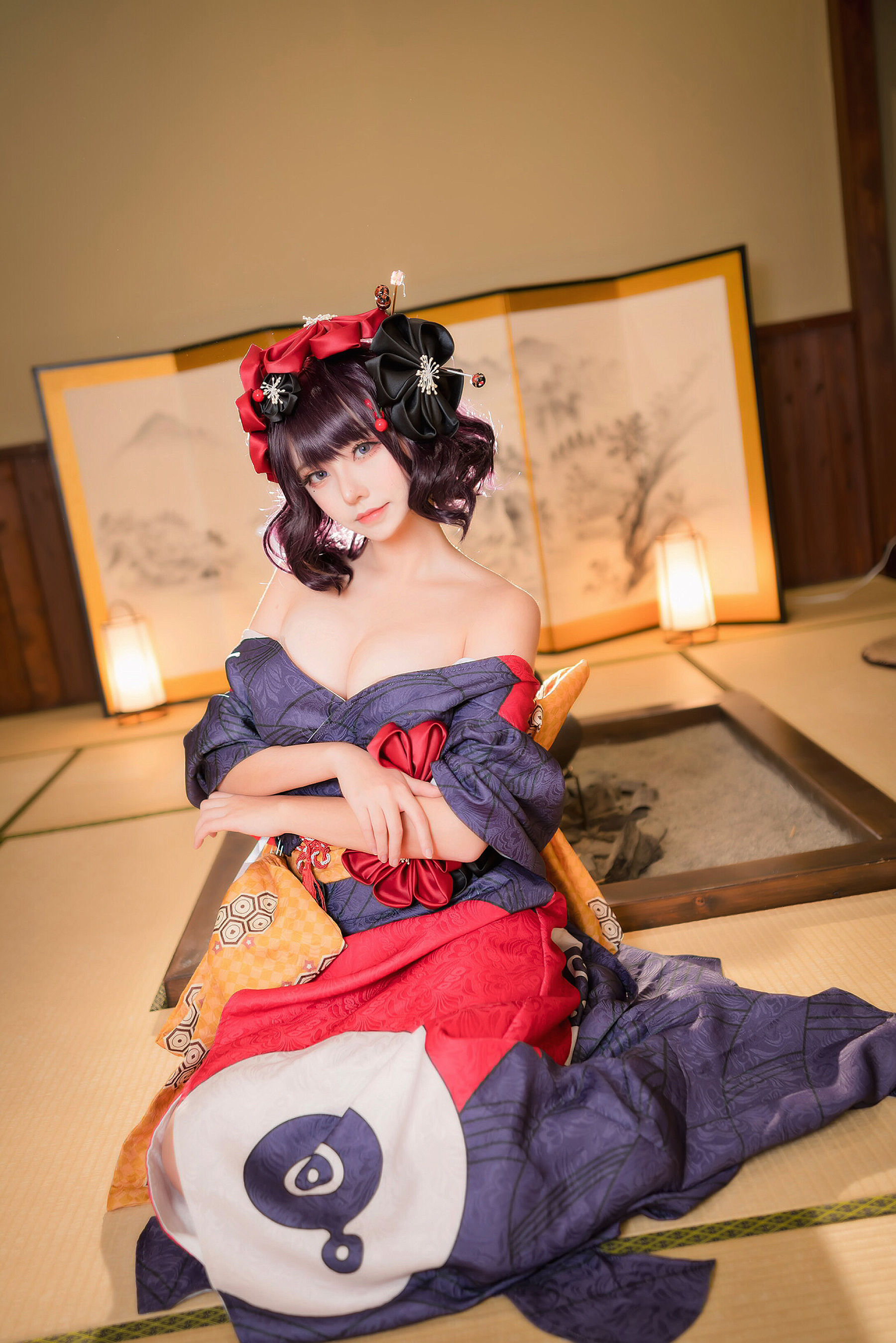 萌妹菌烨tako 葛飾北斎 [18P]-妍画集