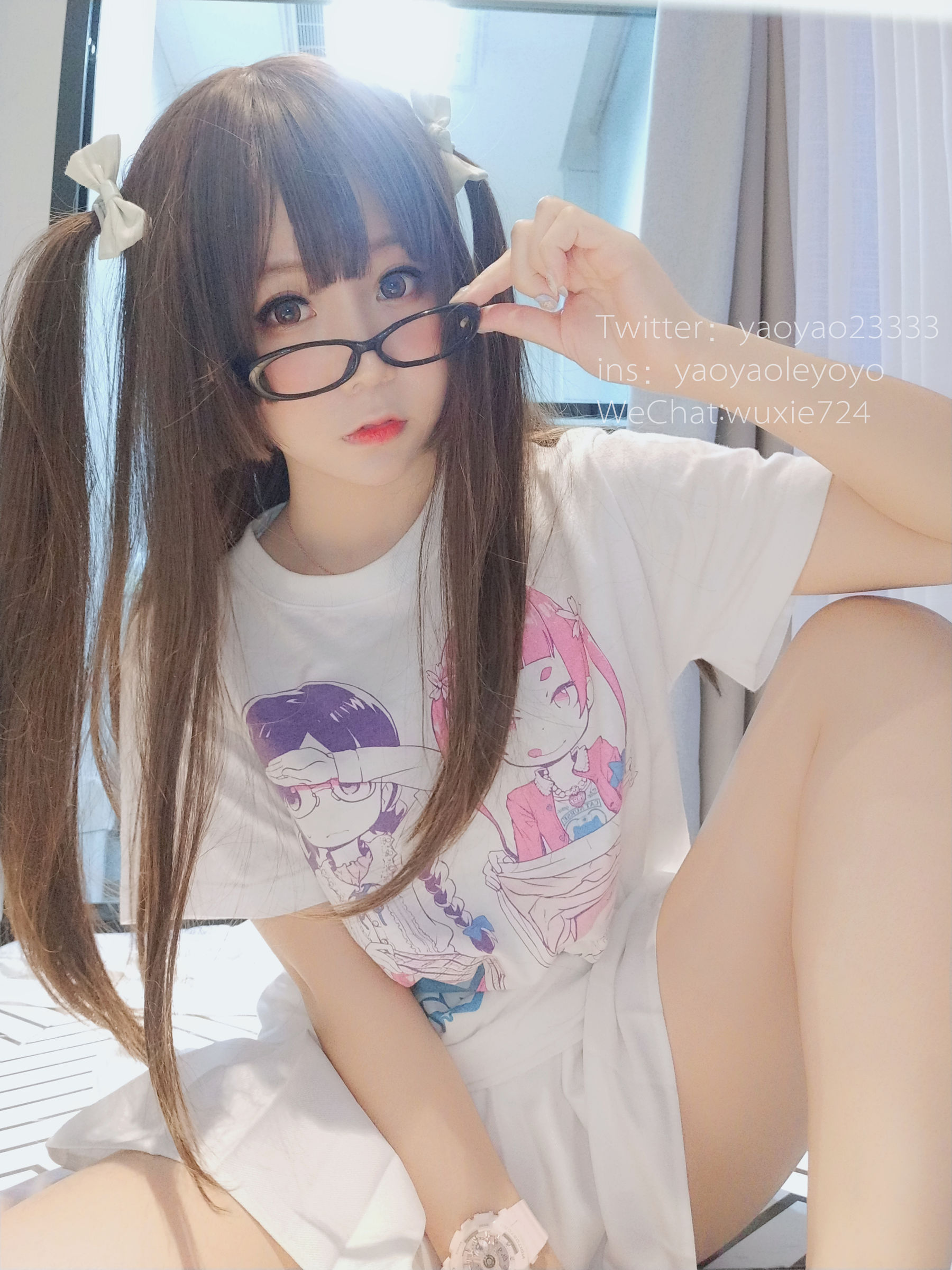 [萝莉COS] 摇摇乐yoyo – 浴巾风情 [46P] 插图6