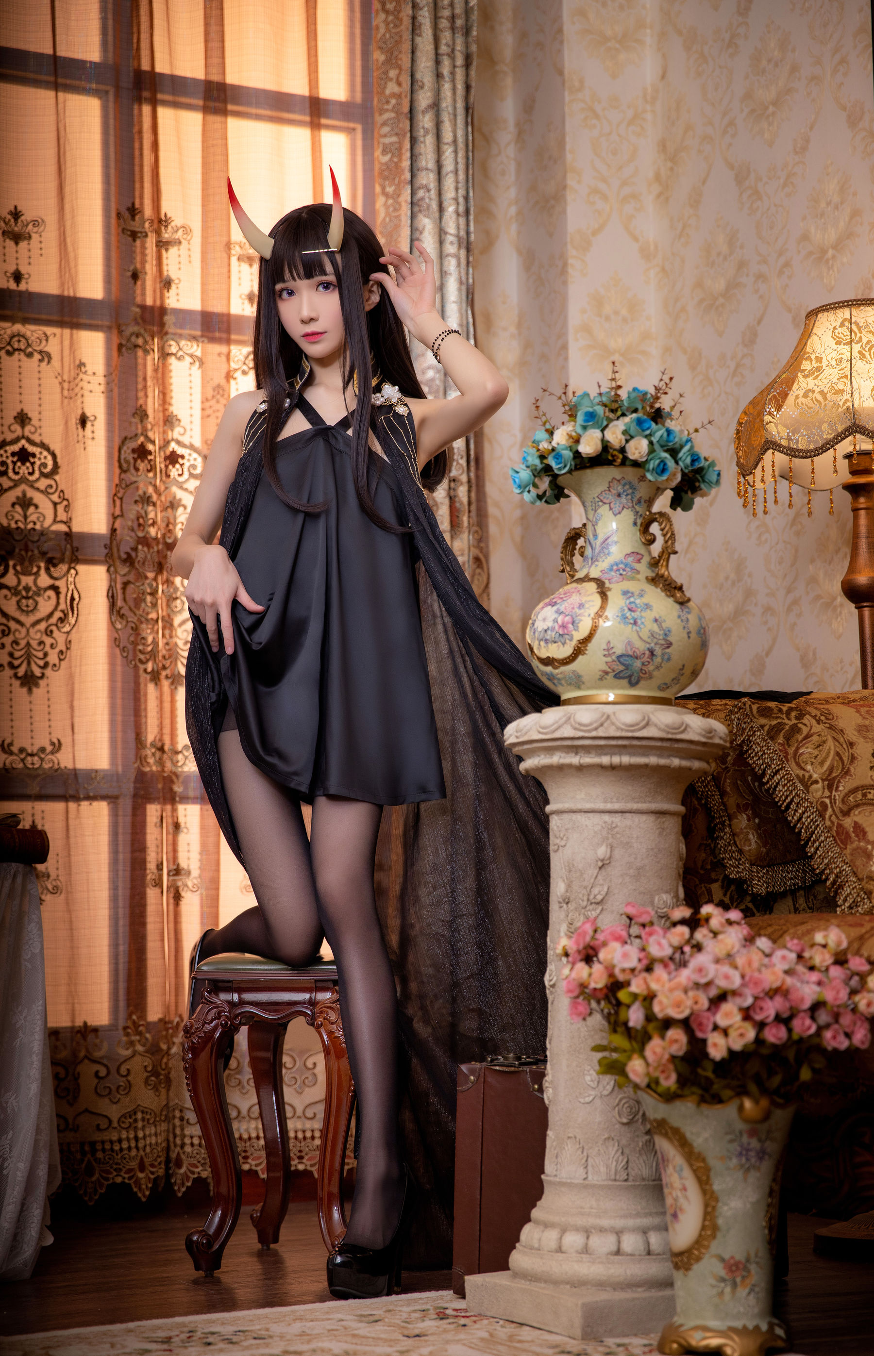 Tomoyo酱 – 碧蓝 能代礼服 [12P]-妍画集