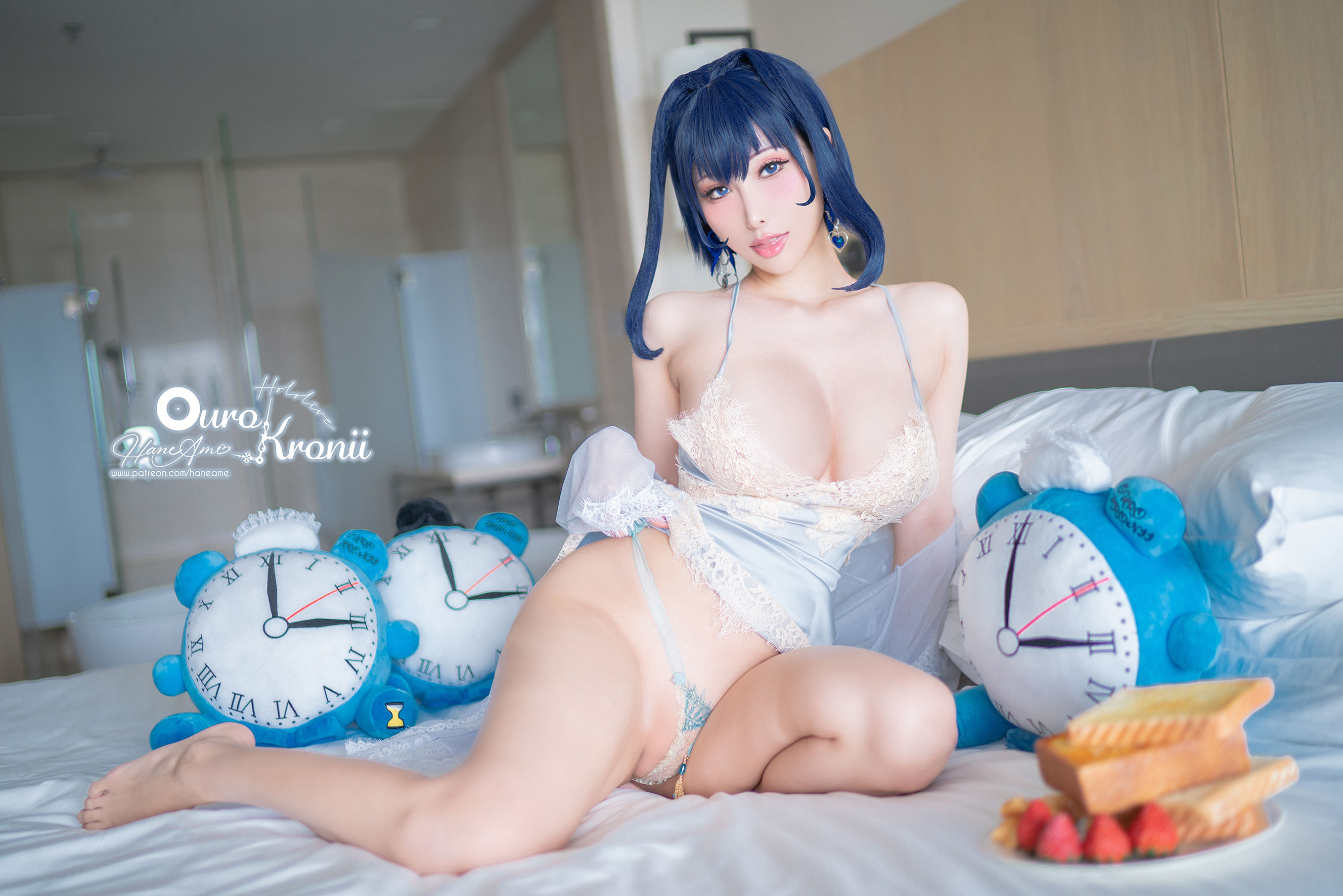 Hane Ame 雨波 – Hololive Kronii 時間 Pajama [28P] 插图3
