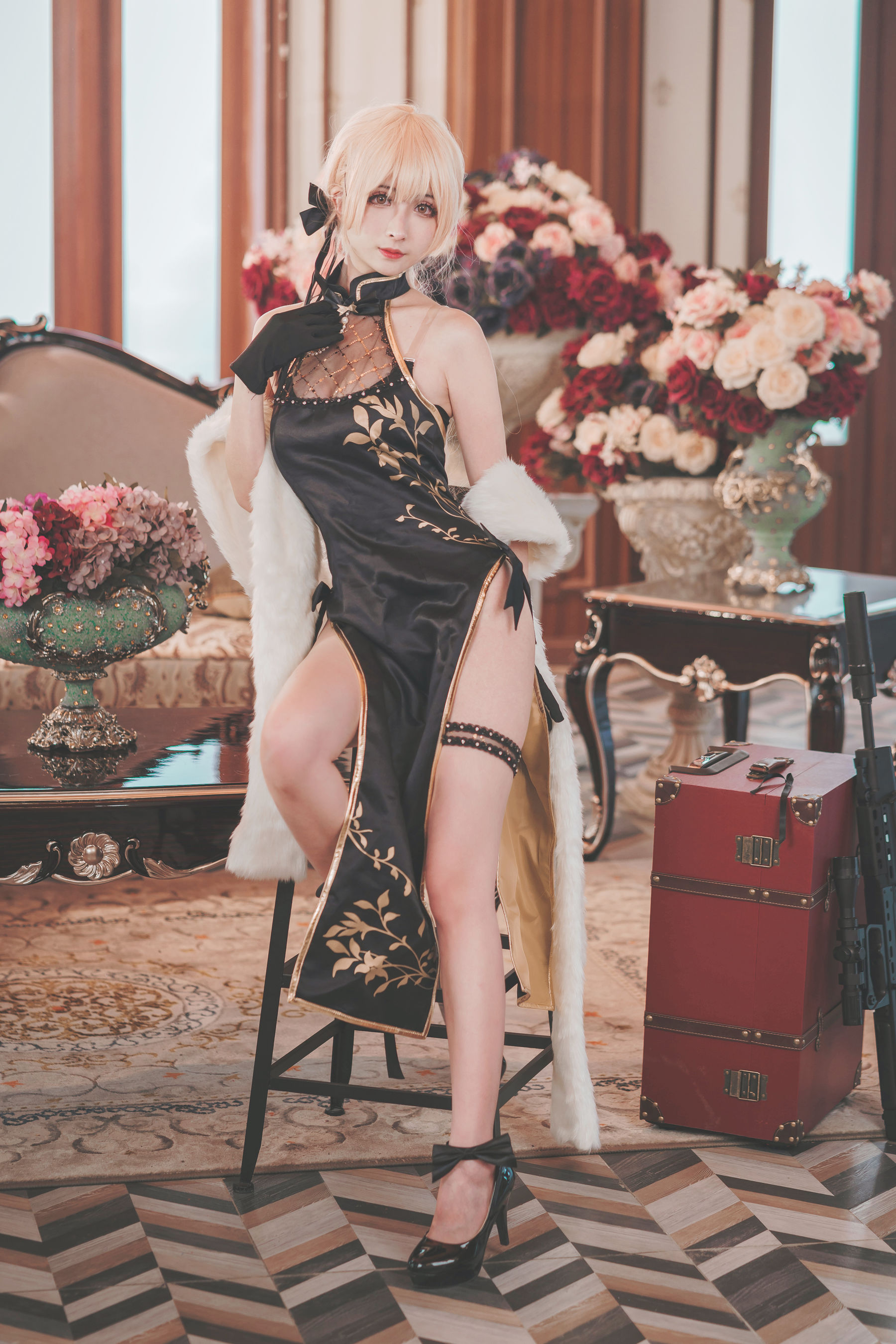 COS福利rioko凉凉子 少女前线OTs-14 [21P]-妍画集