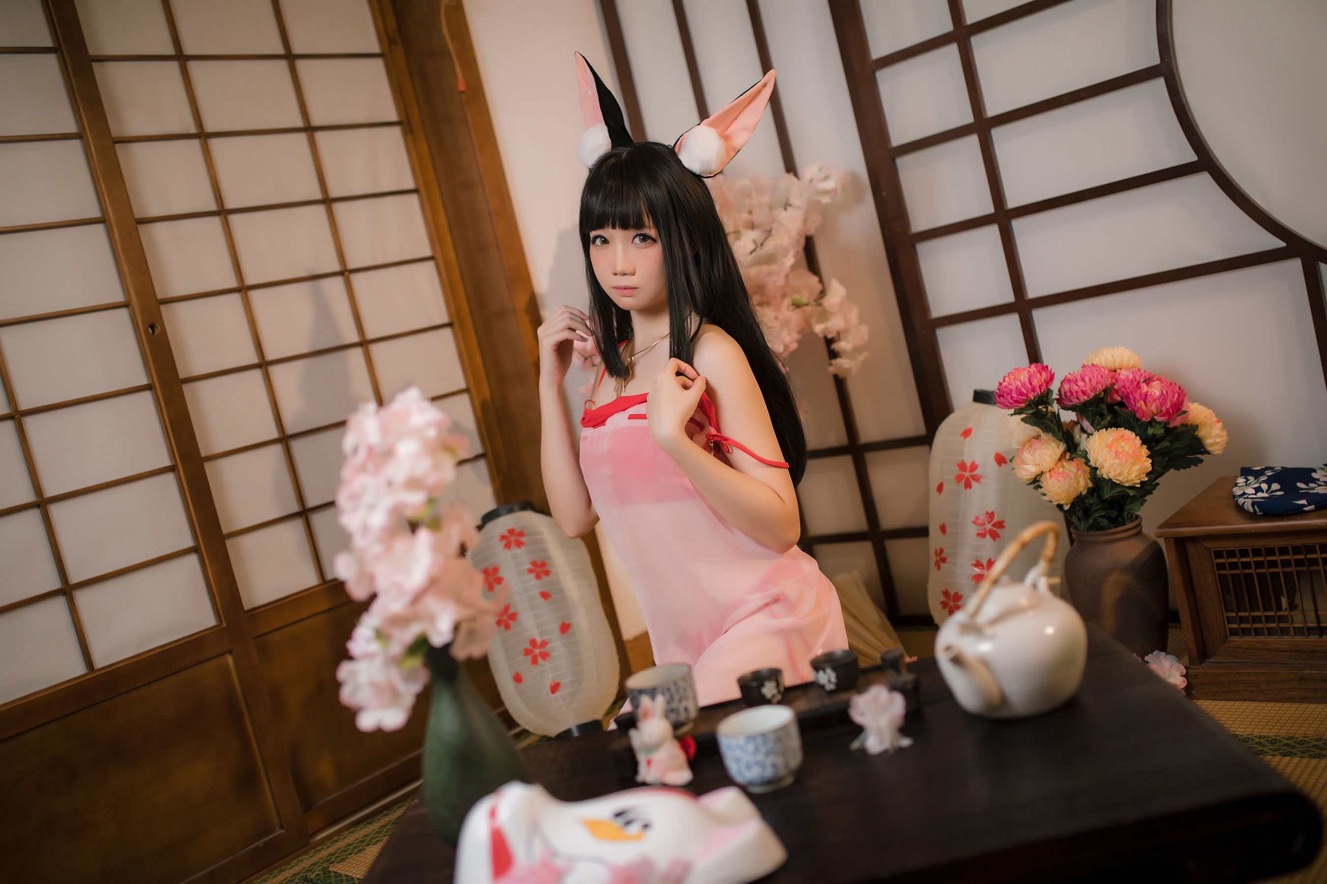 焖焖碳 – 碧蓝航线 長門睡衣 [27P]-妍画集