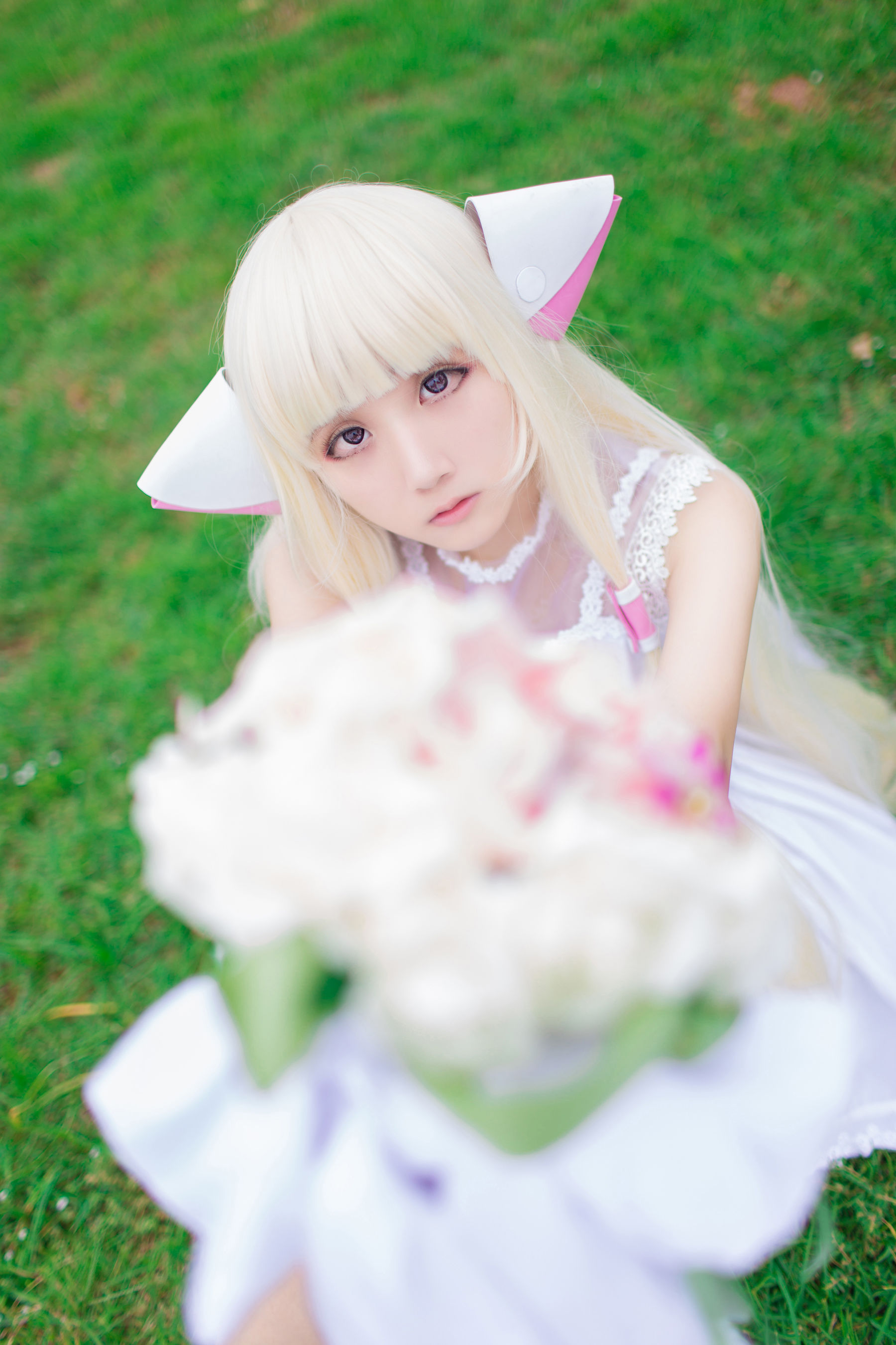 动漫博主浅野菌子 – 人型电脑天使心 小叽 [13P]-妍画集