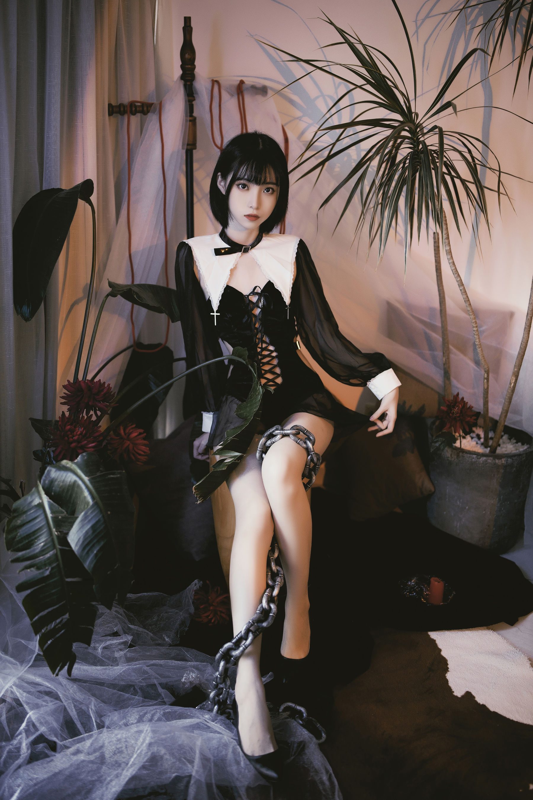 许岚(叁月life) – 修女创作 [37P]-妍画集