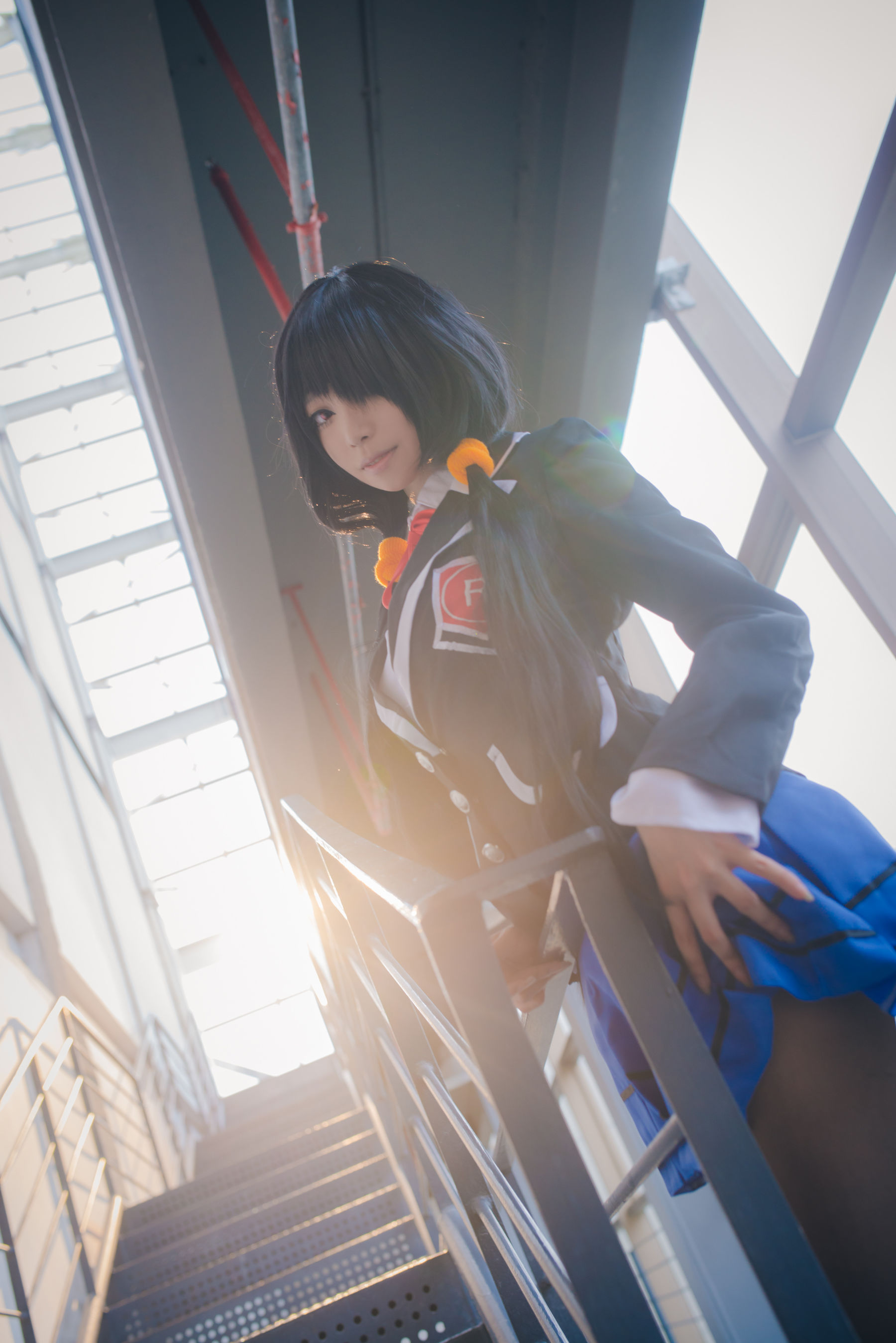 长腿Coser青青子Js – 狂三校服 [16P]-妍画集