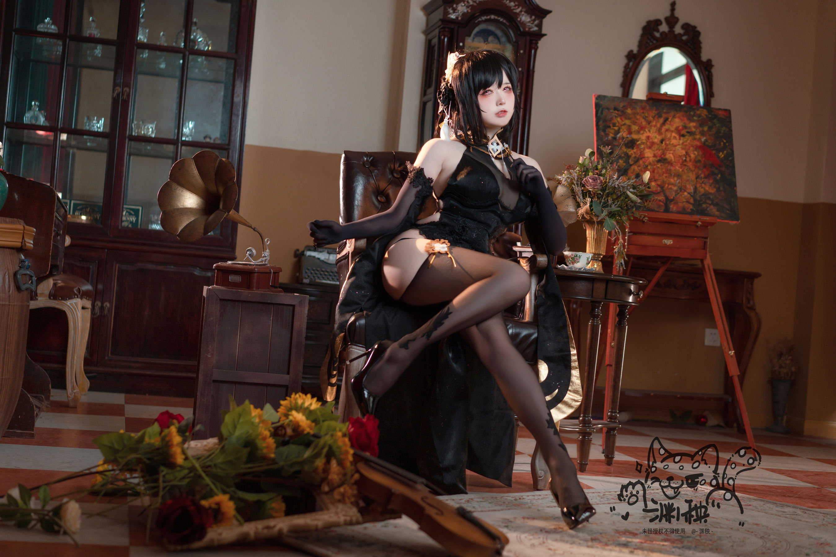 -渊秧- – 镇海旗袍 [14P]-妍画集