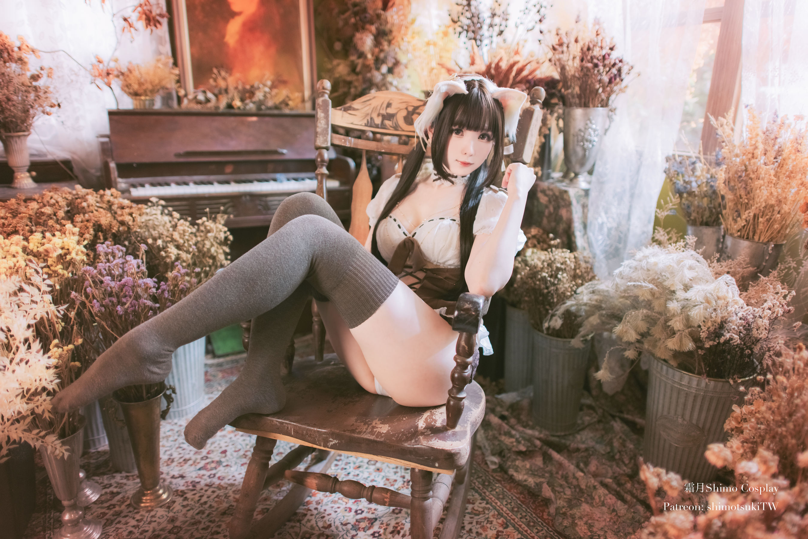 微博妹纸霜月shimo – 私服 [17P]-妍画集